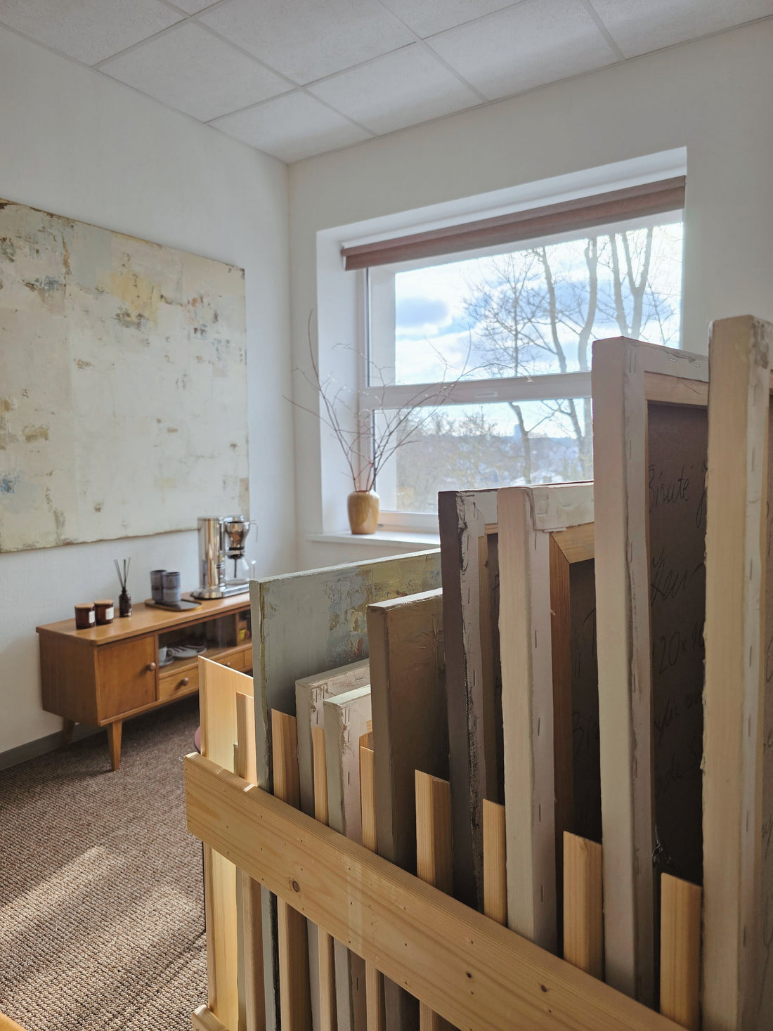 Birute Studio: Original Hand-Painted Abstract Paintings in Vilnius