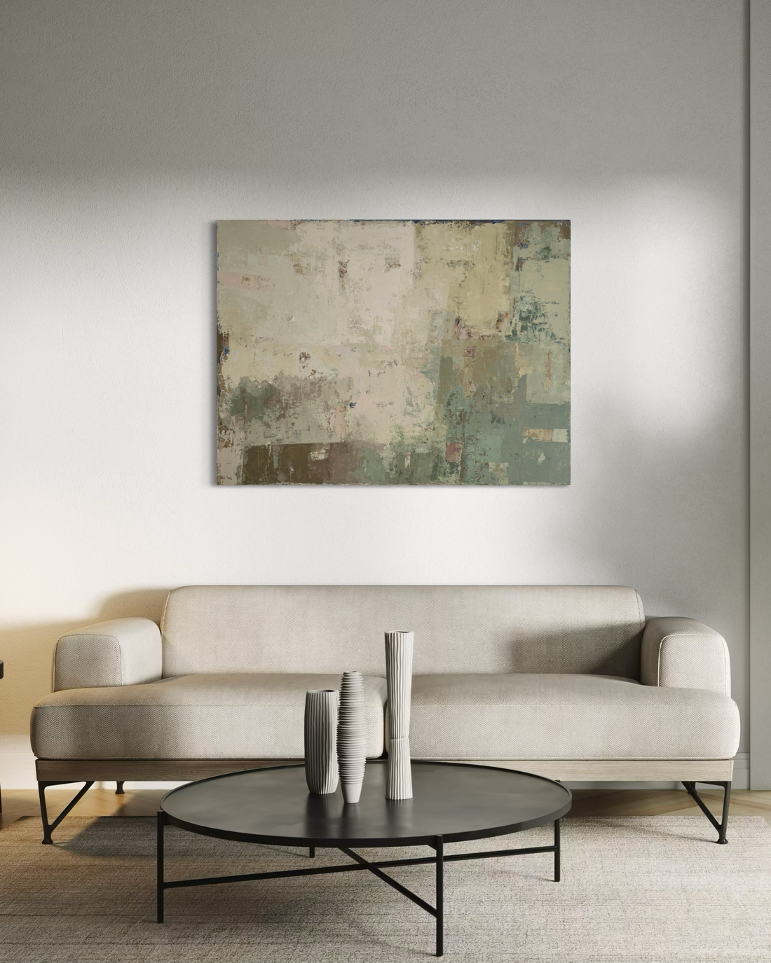How to Choose the Abstract Painting Above Your Sofa