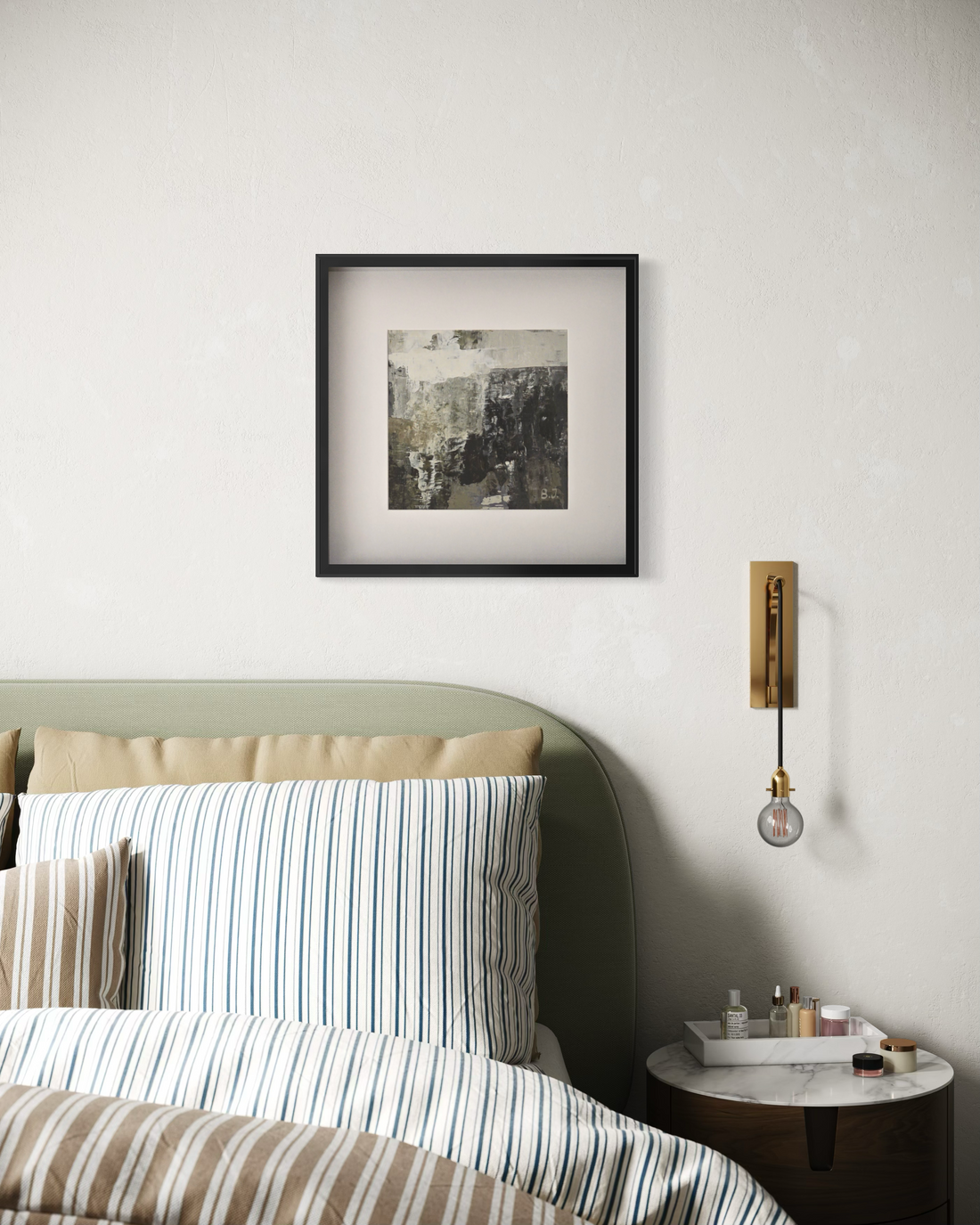 Where to hang small original paintings?