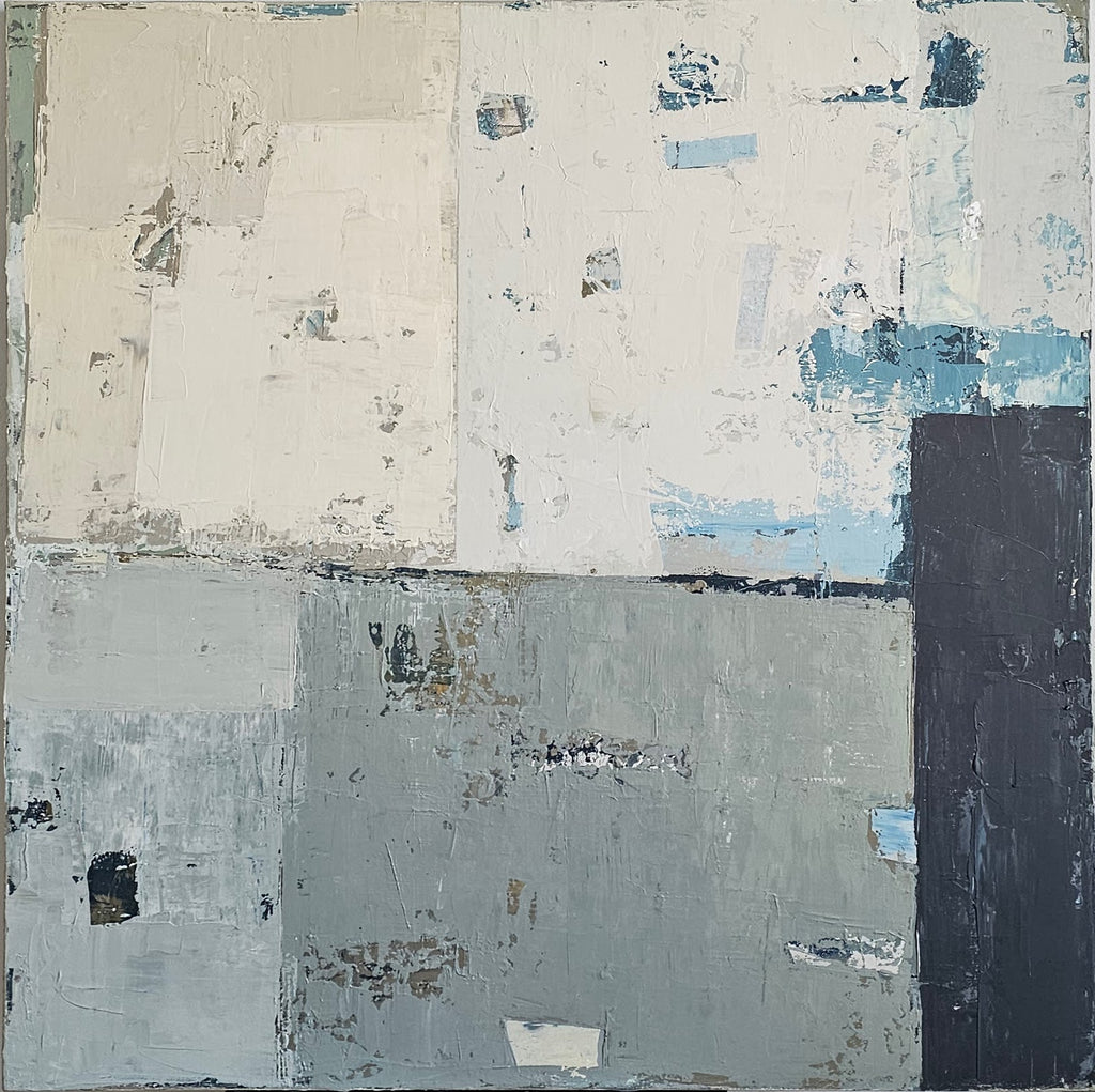 Into The Mist. 80x80 cm