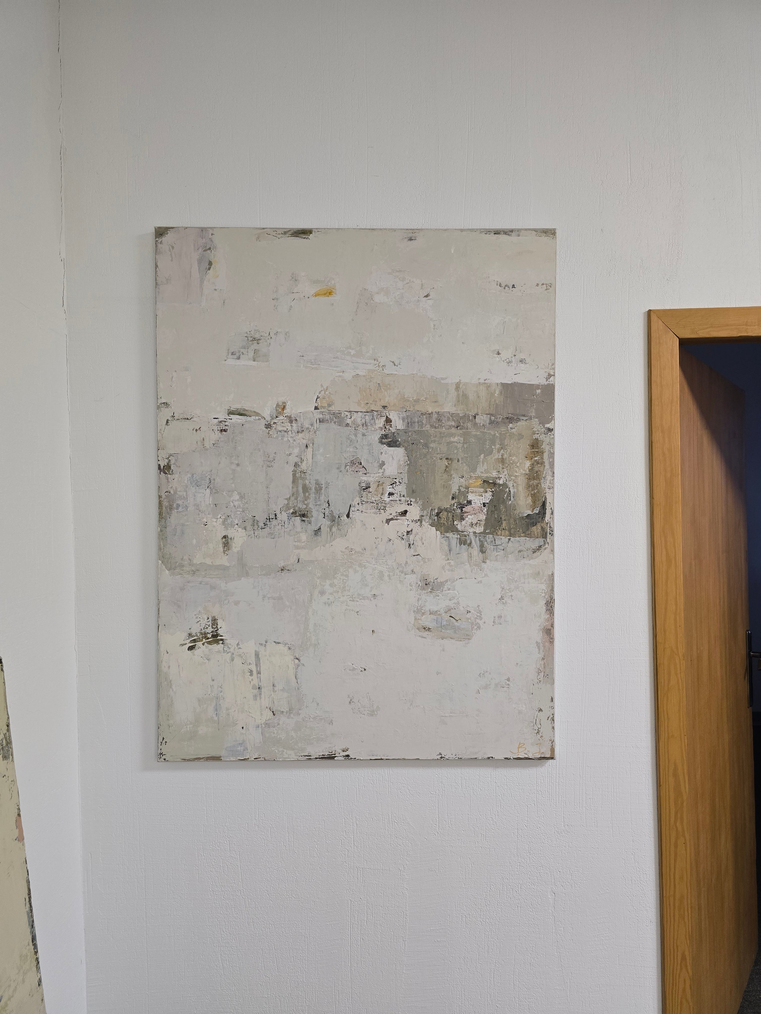 Abstract painting - Fade series VII. 120x90 cm