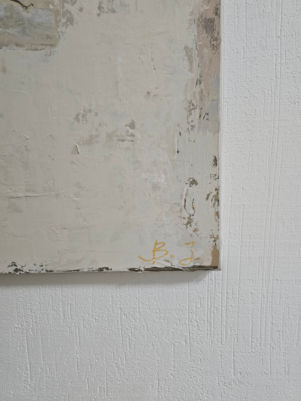 Abstract painting - Fade series VII. 120x90 cm