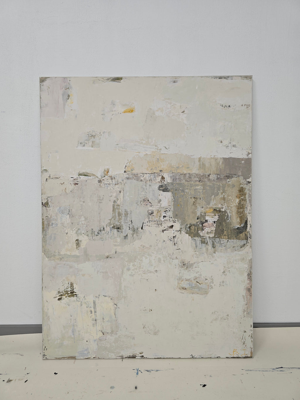 Abstract painting - Fade series VII. 120x90 cm