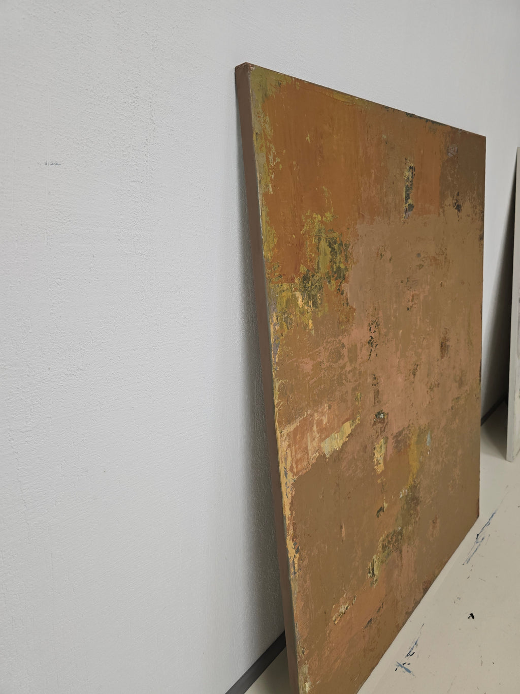 Abstract painting - The Sunset. 120x100 cm