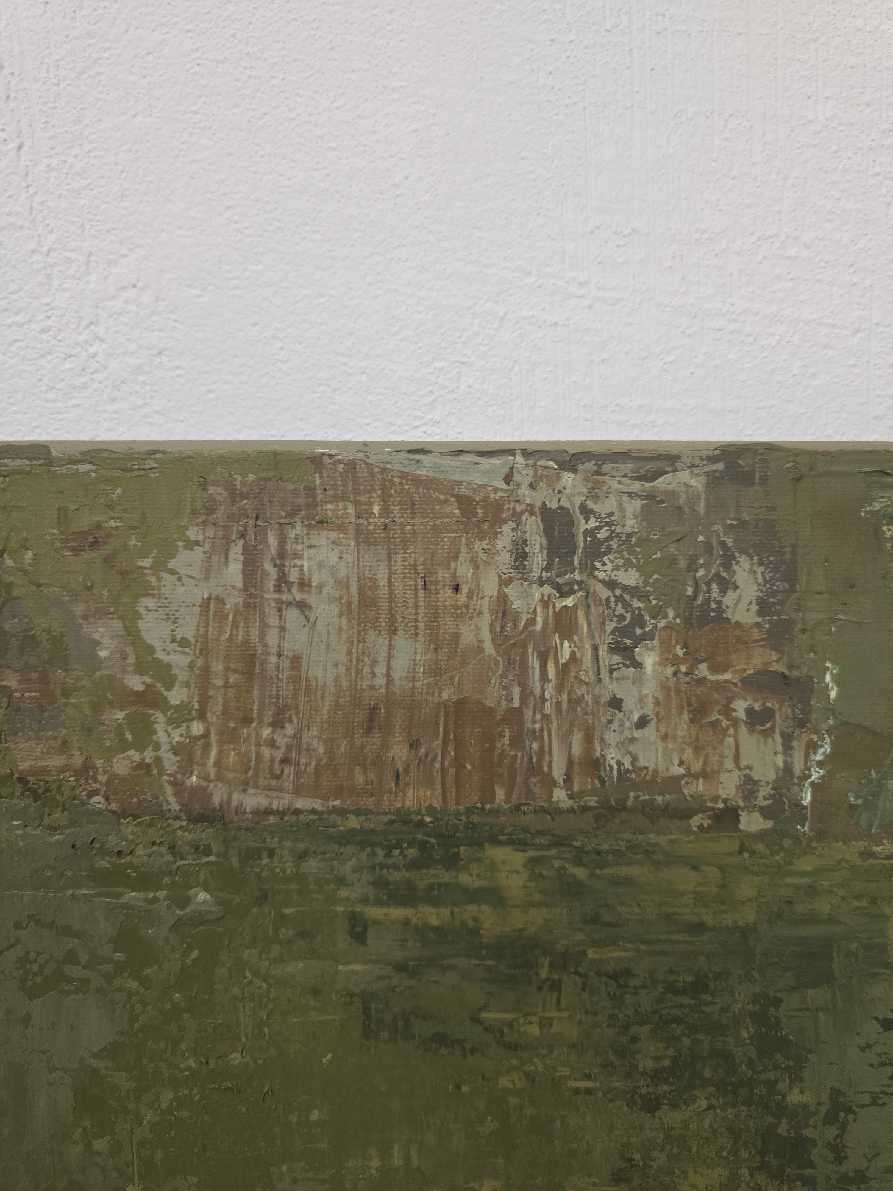 Abstract painting - Living in Tropics. Ubud. 110x110 cm