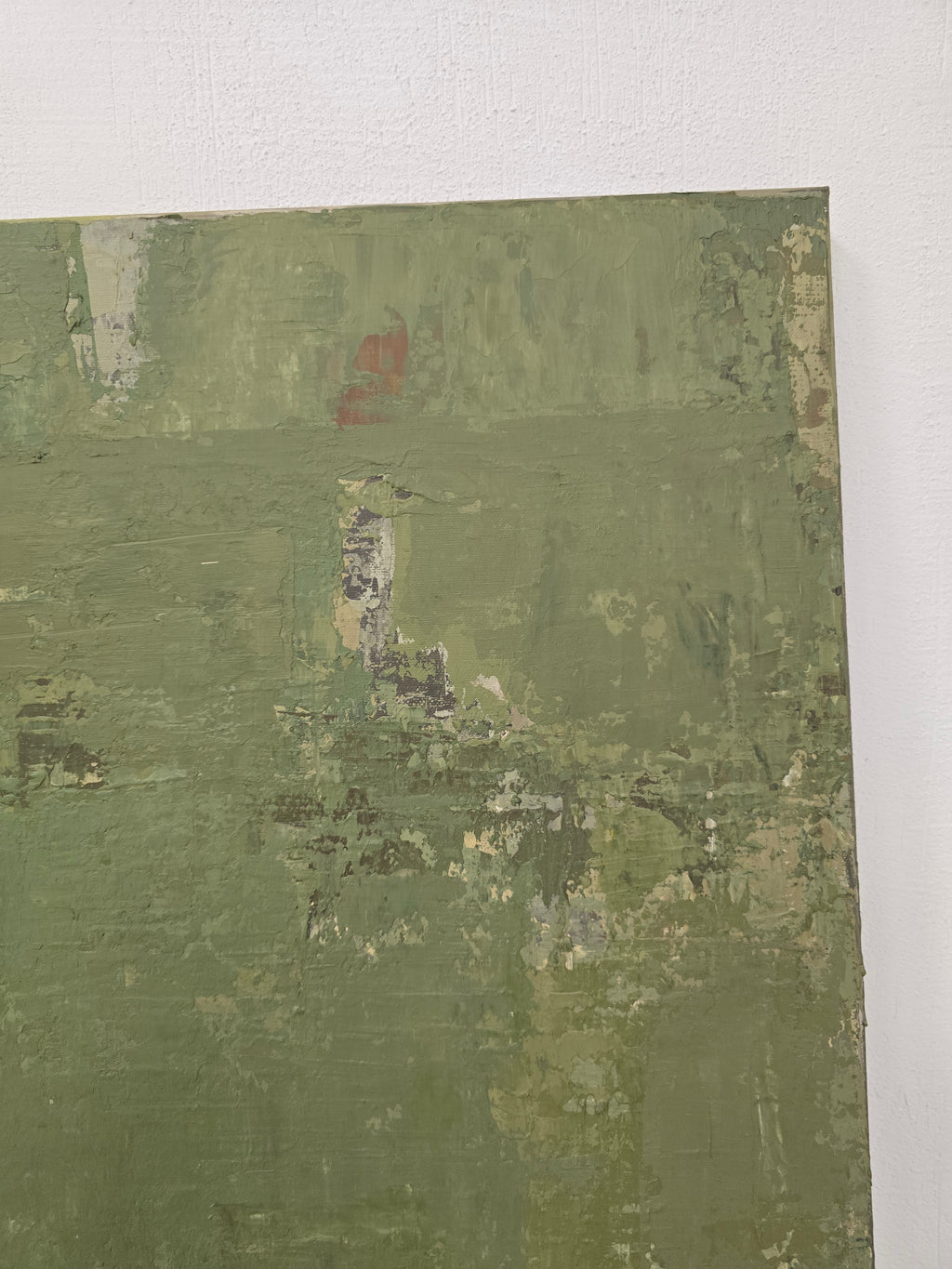 Abstract painting - Living in Tropics. Ubud. 110x110 cm