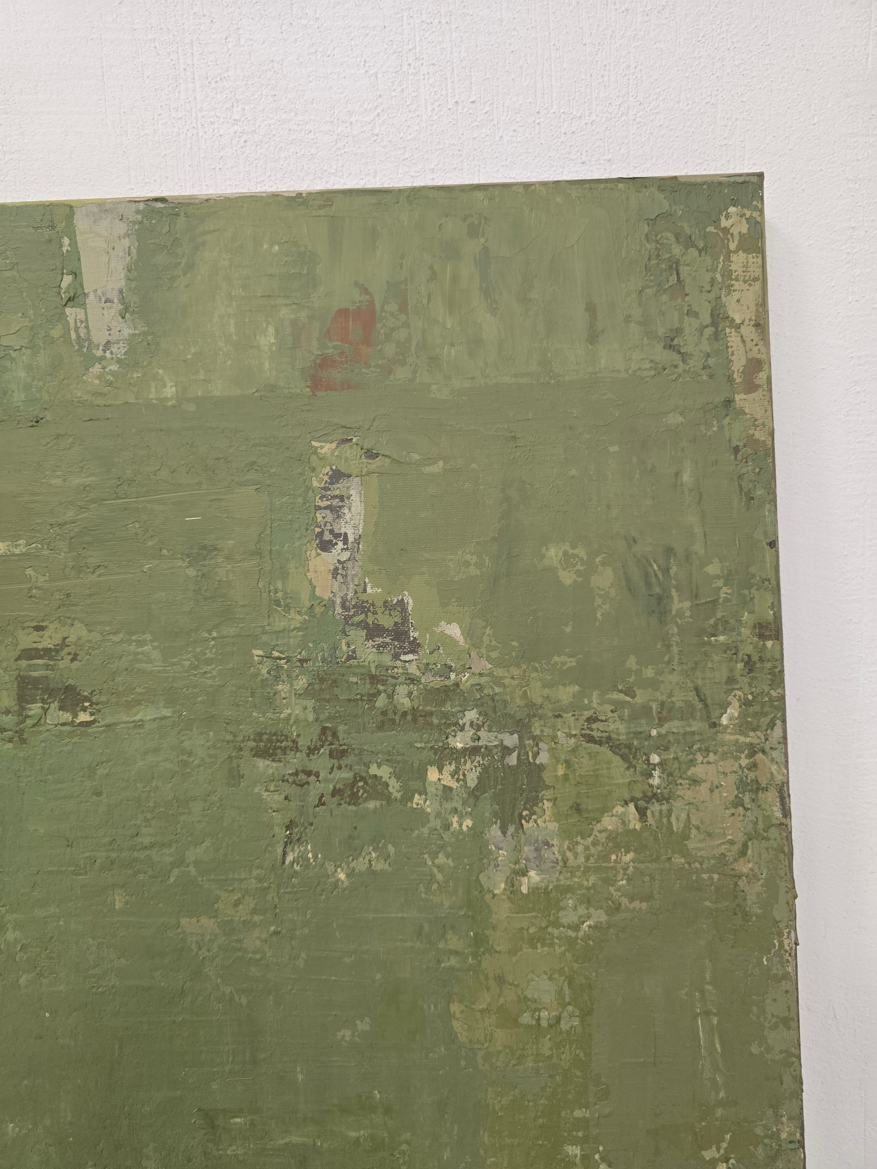 Abstract painting - Living in Tropics. Ubud. 110x110 cm