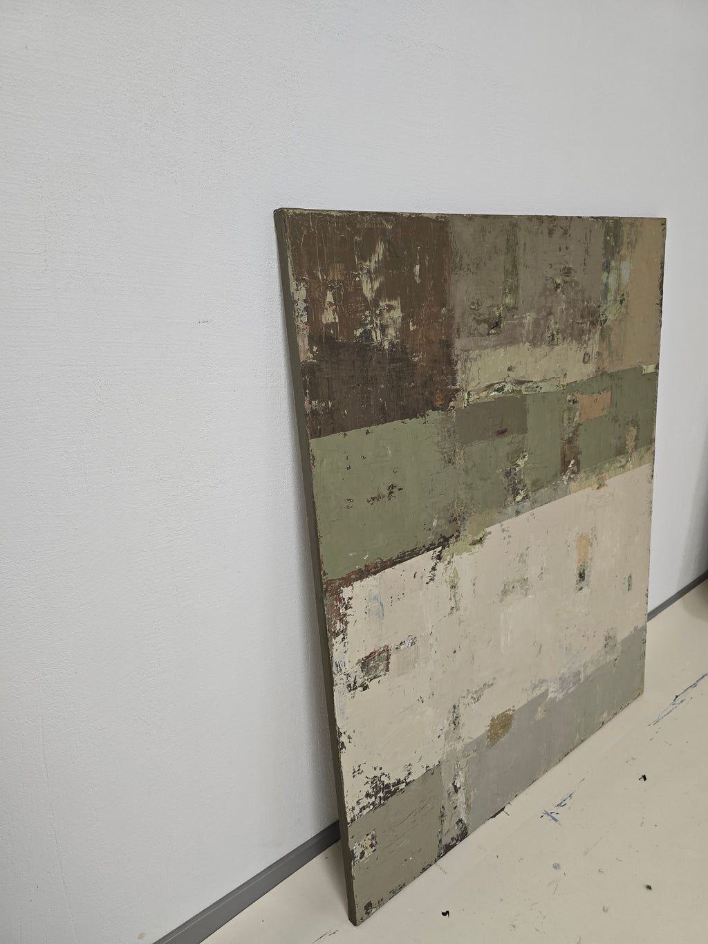 Abstraktus paveikslas - „Seasons Transition“. 120x100 cm.