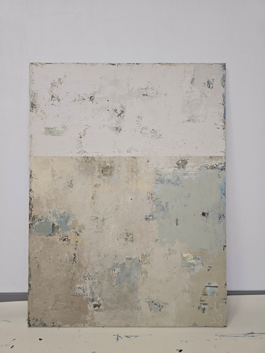 Abstract painting - Beyond Horizon. 120x90 cm