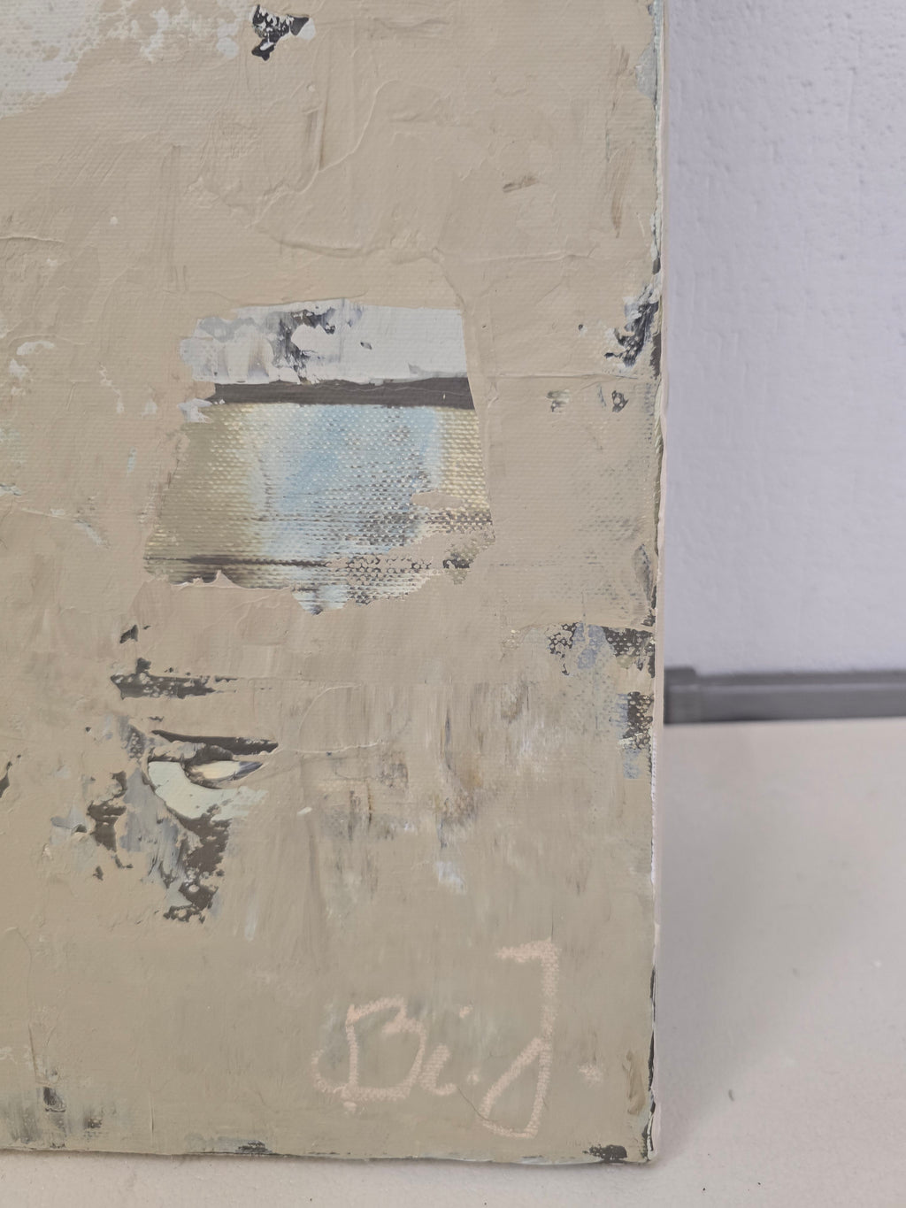 Abstract painting - Beyond Horizon. 120x90 cm