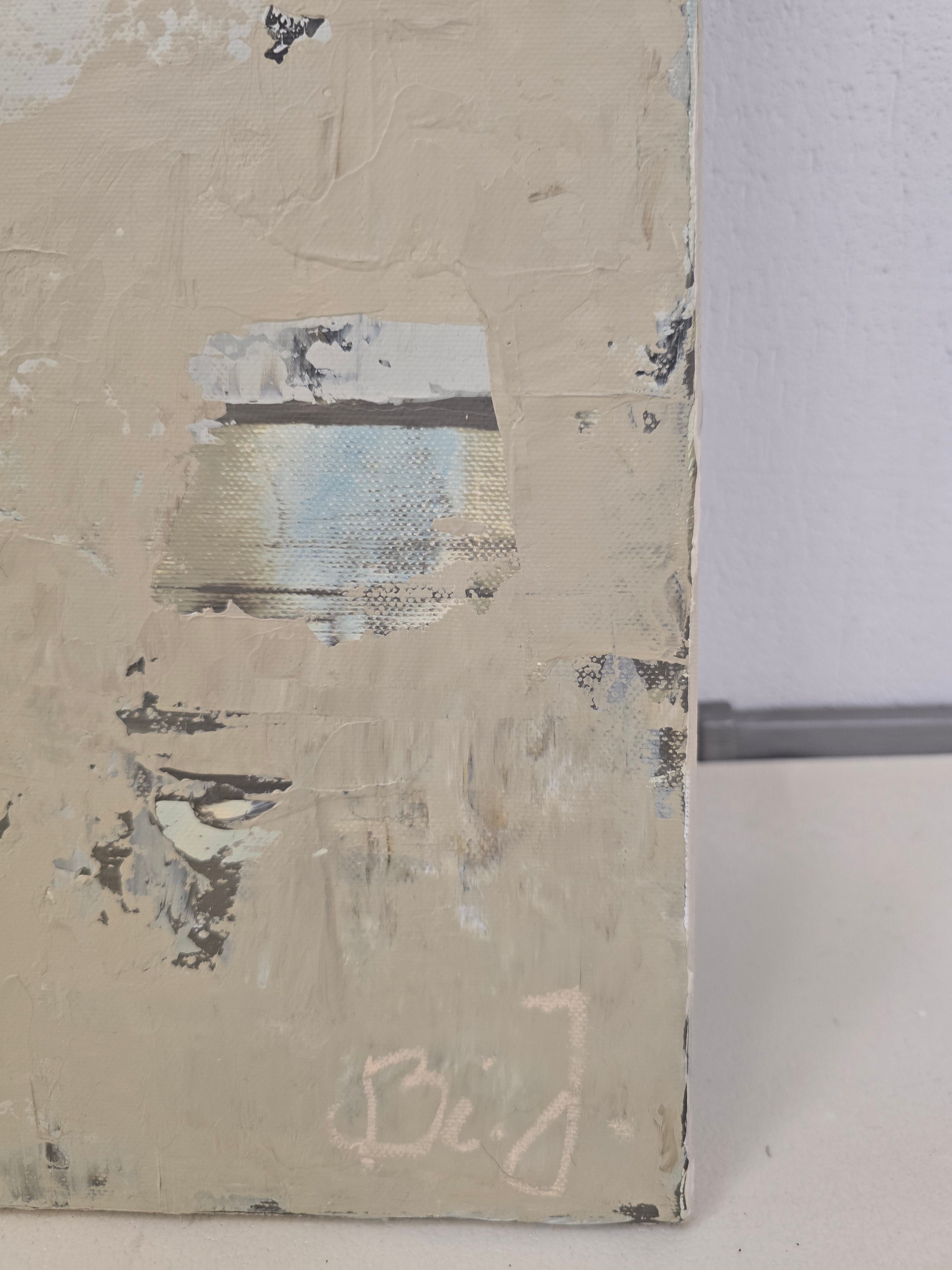 Abstract painting - Beyond Horizon. 120x90 cm