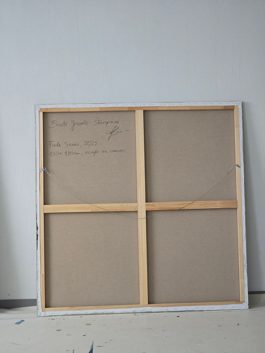 Fade series I. 130x130 cm