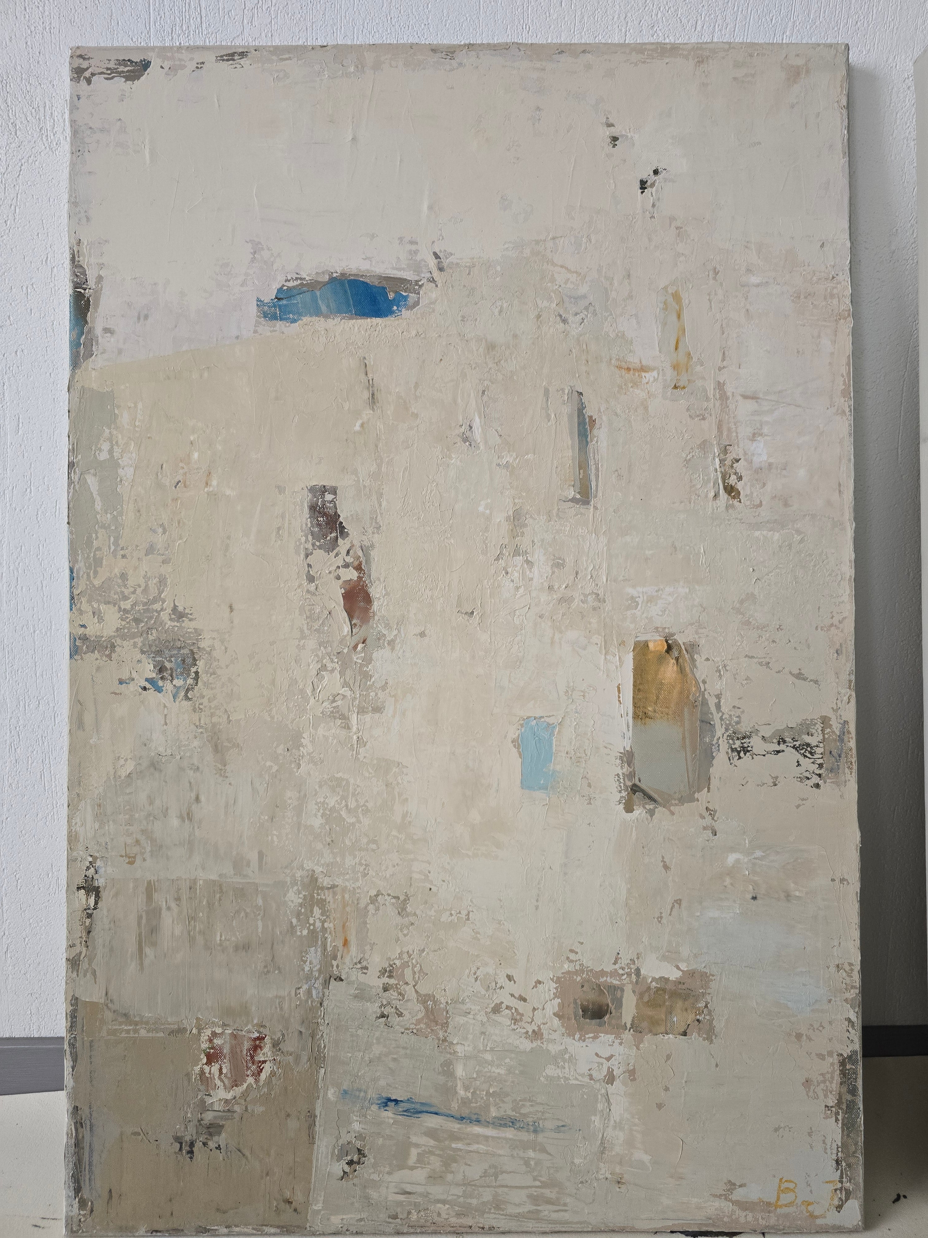 Abstract painting - Fade II (1). 90x60