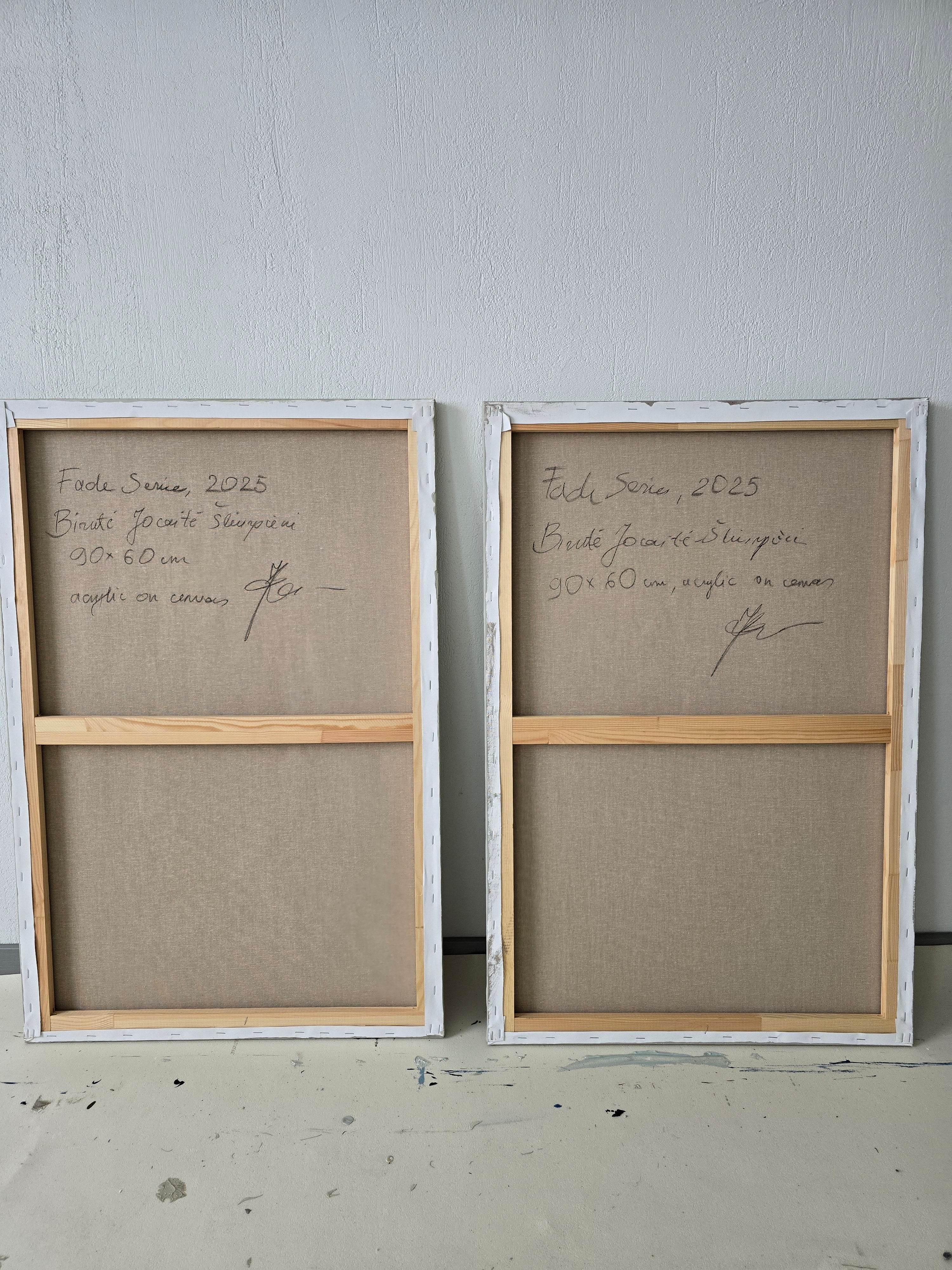 Abstract painting - Fade II (1). 90x60