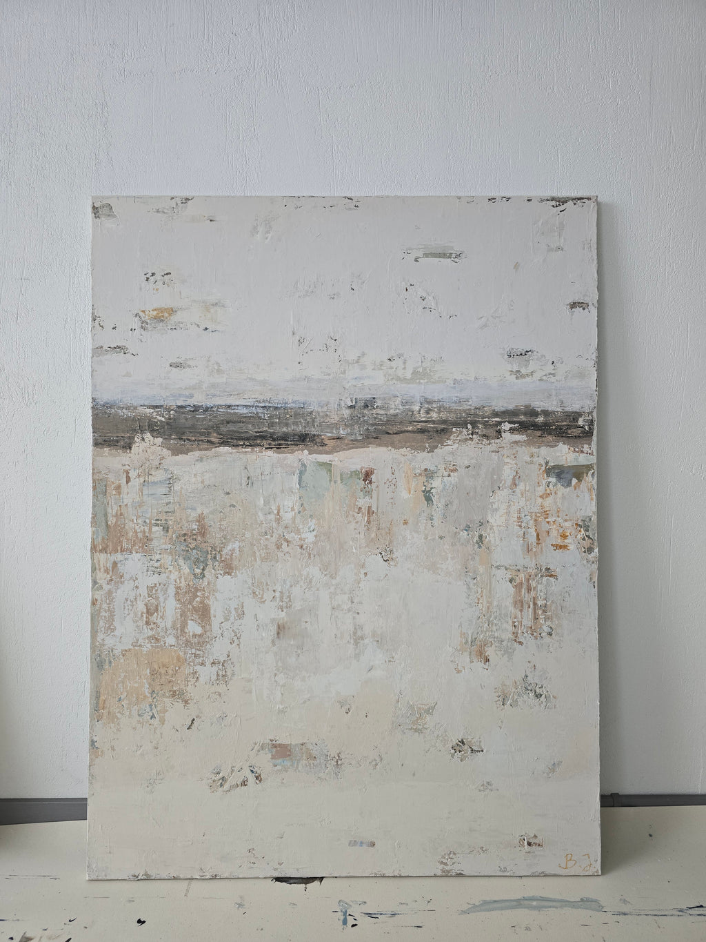 Abstract painting - Fade series VI. 120x90 cm