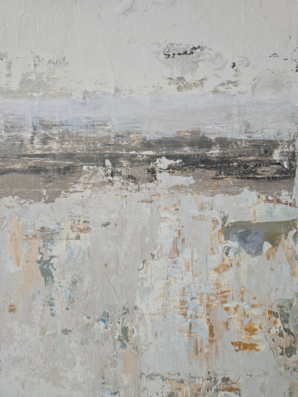 Abstract painting - Fade series VI. 120x90 cm