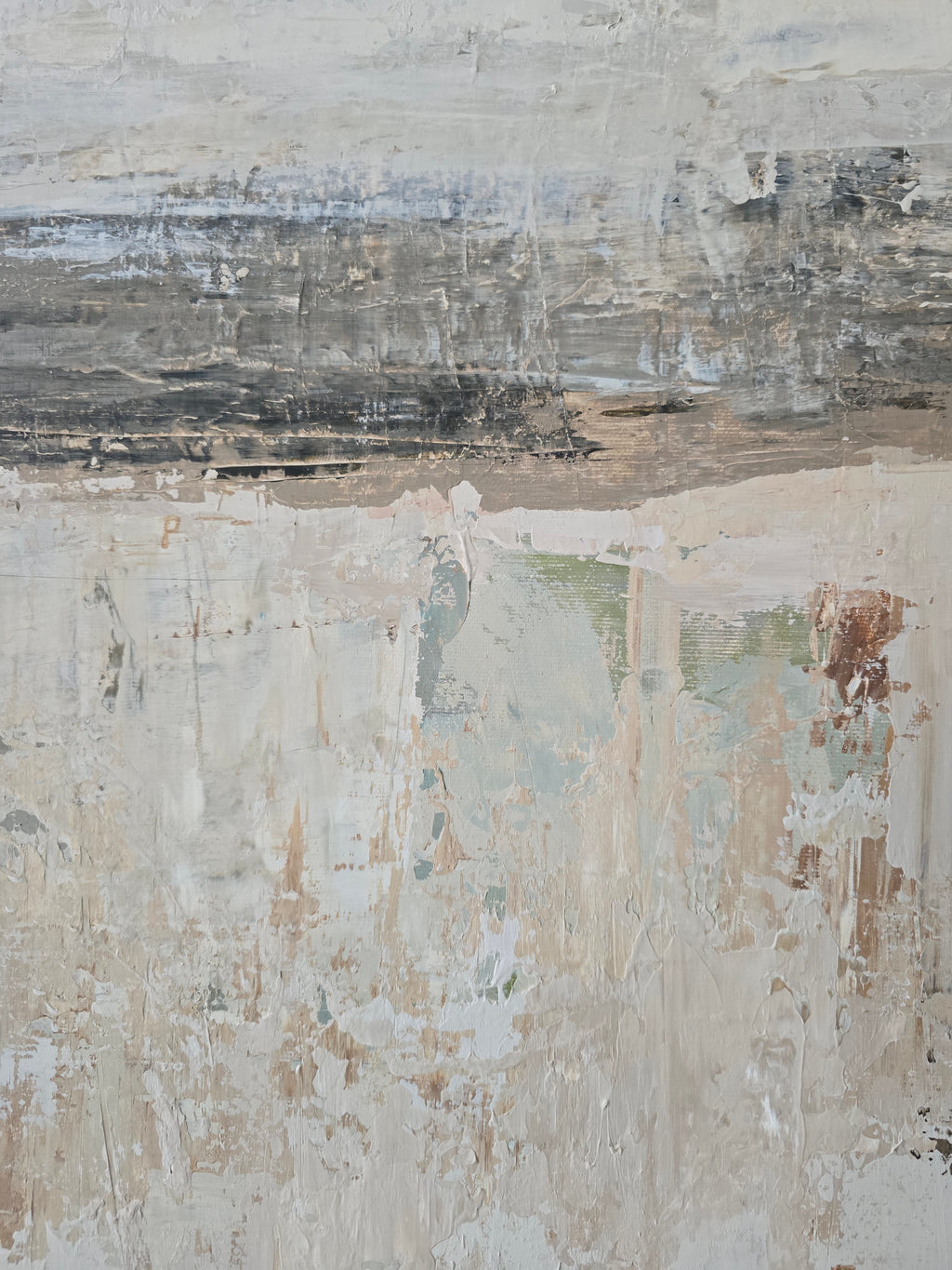 Abstract painting - Fade series VI. 120x90 cm