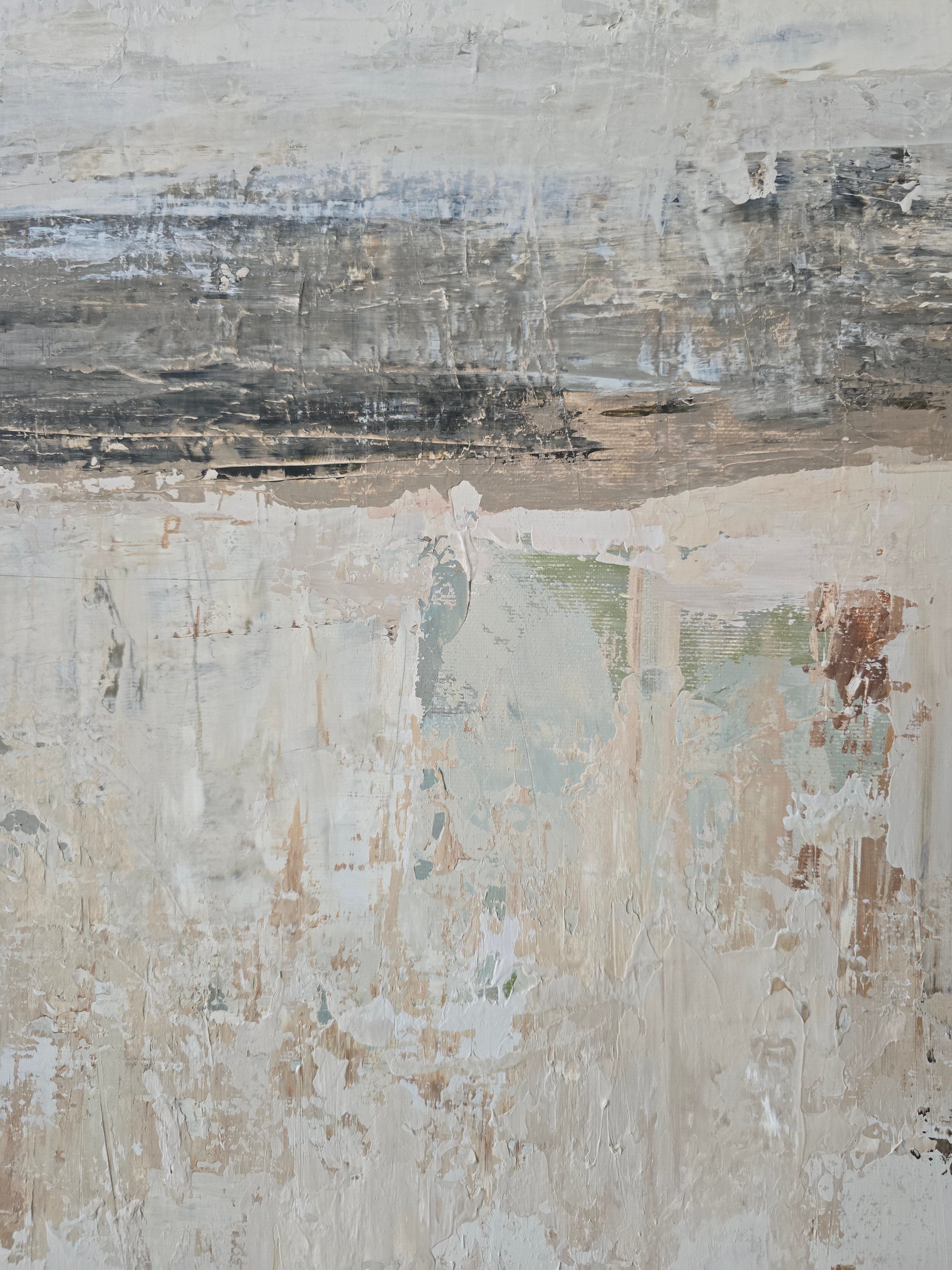 Abstract painting - Fade series VI. 120x90 cm