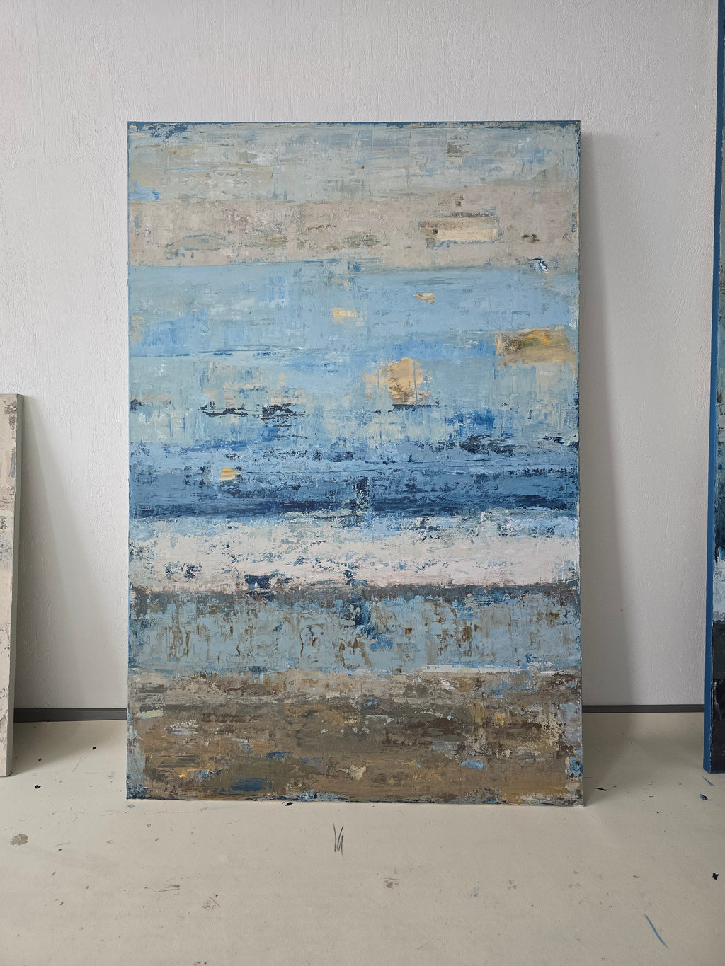 Abstract painting - A Sea Shore. 150x100cm