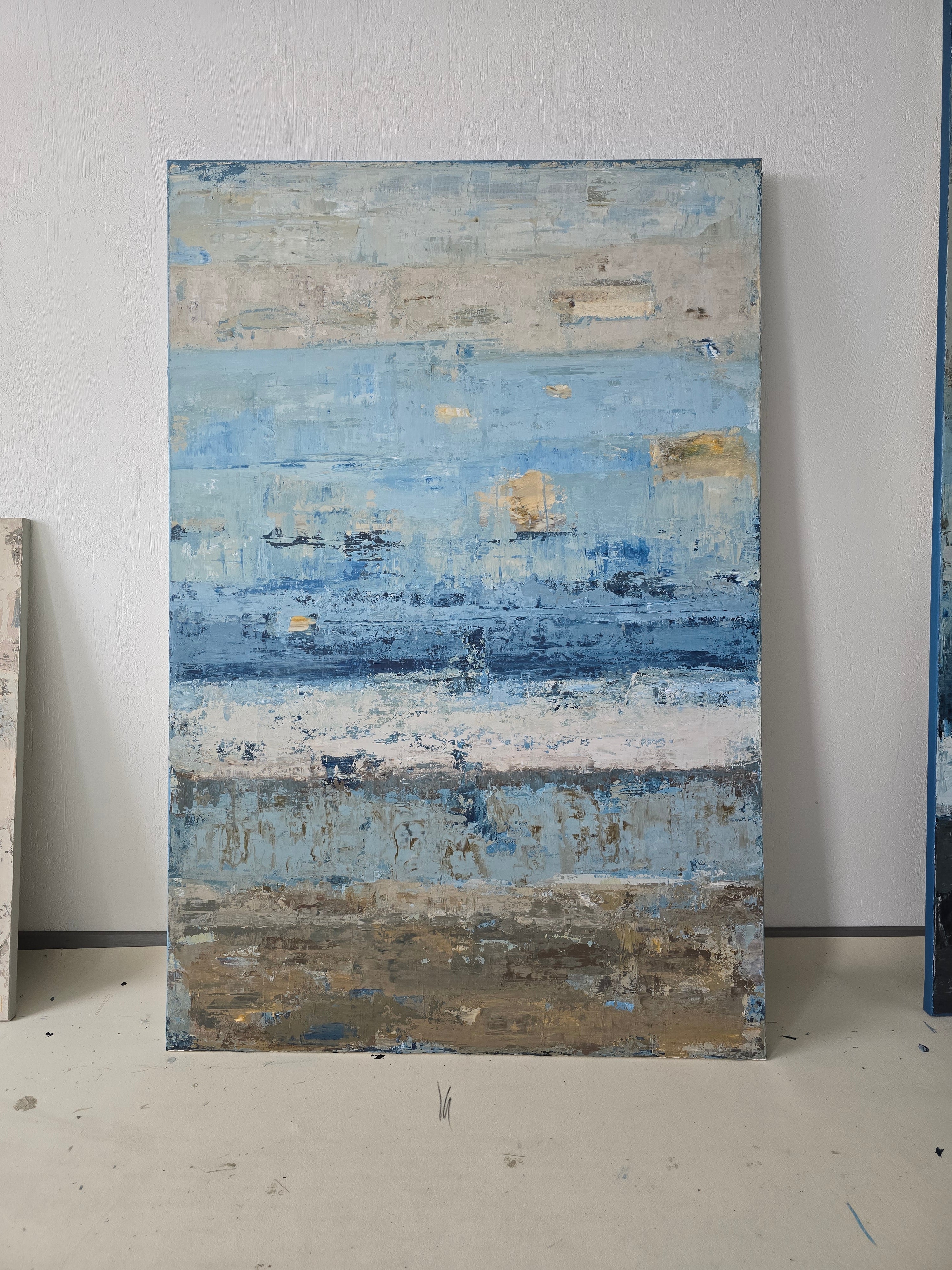 Abstract painting - A Sea Shore. 150x100cm