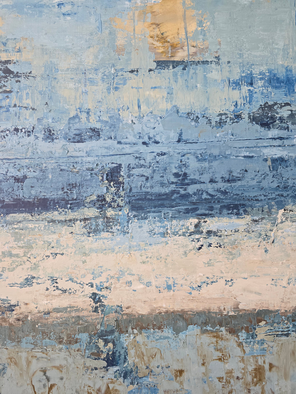 Abstract painting - A Sea Shore. 150x100cm