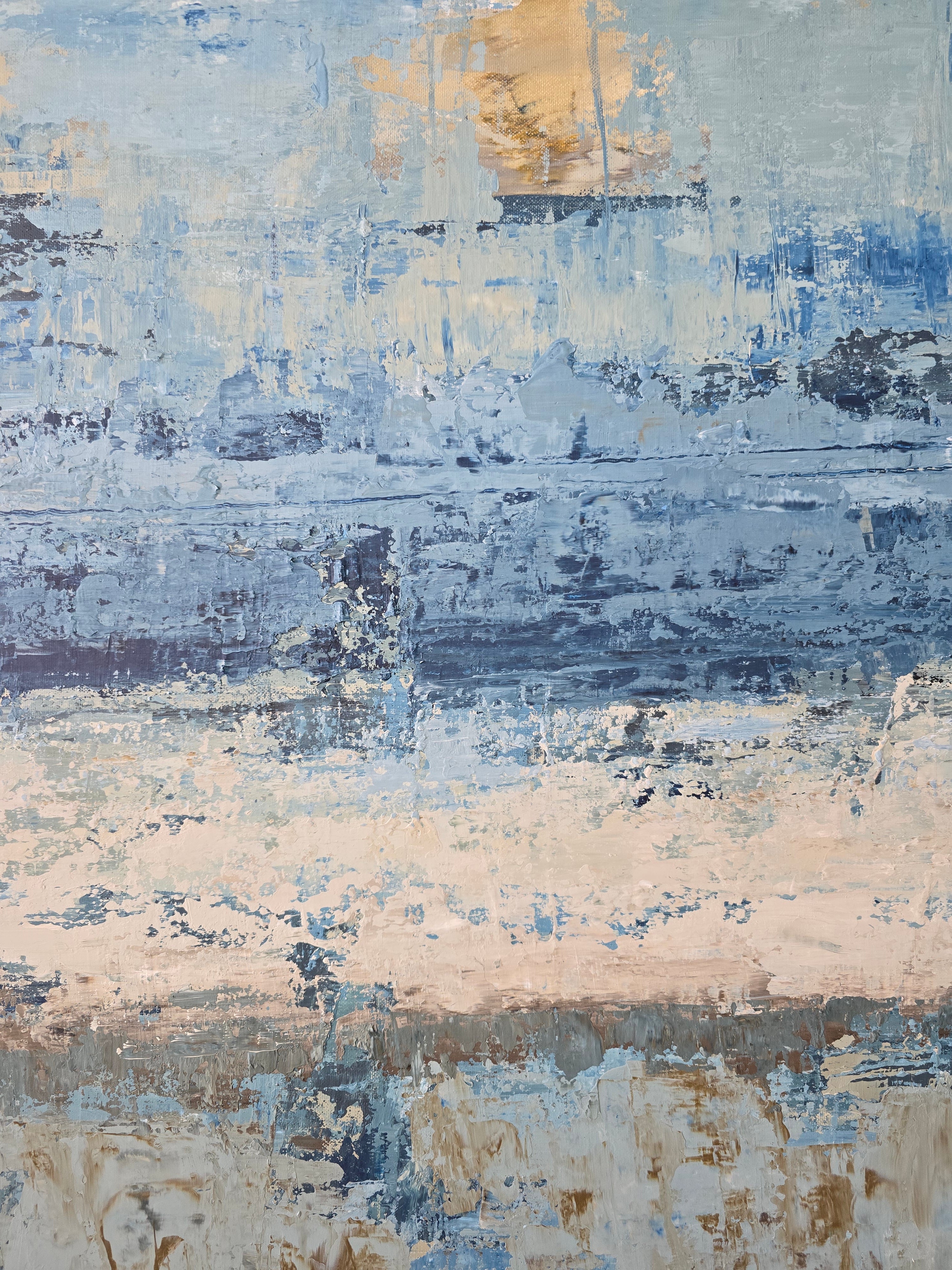 Abstract painting - A Sea Shore. 150x100cm