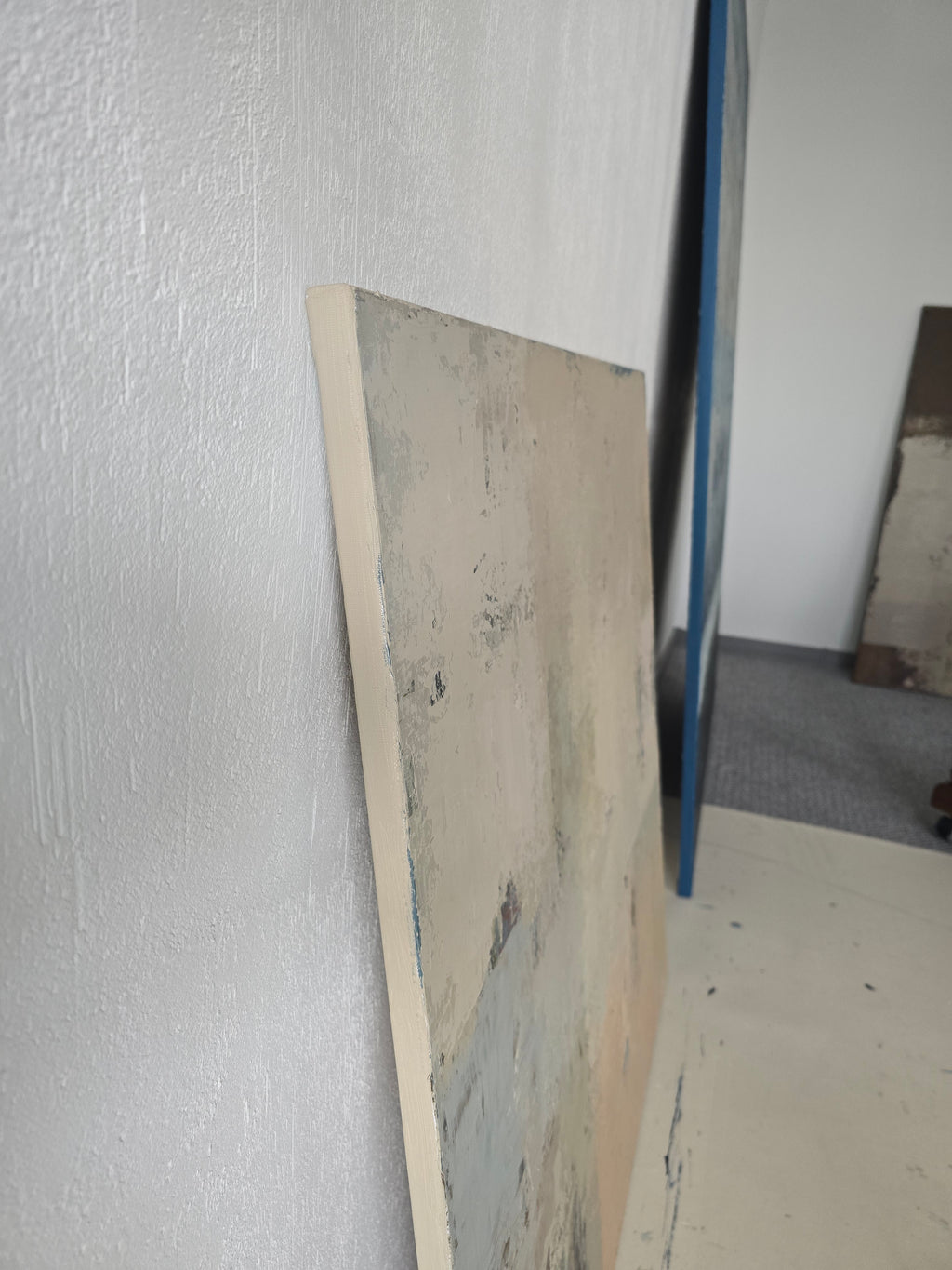 Abstract painting - Costa De Luz: Tarifa. 100x100 cm