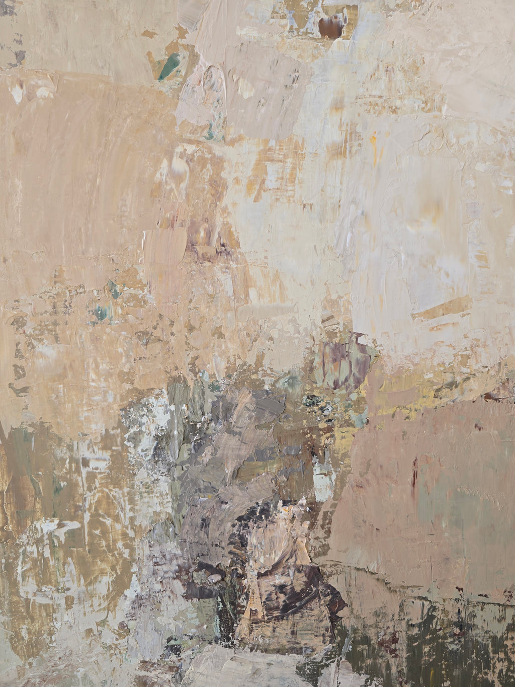 large abstract neutral wall art modern interior BIRUTE STUDIO