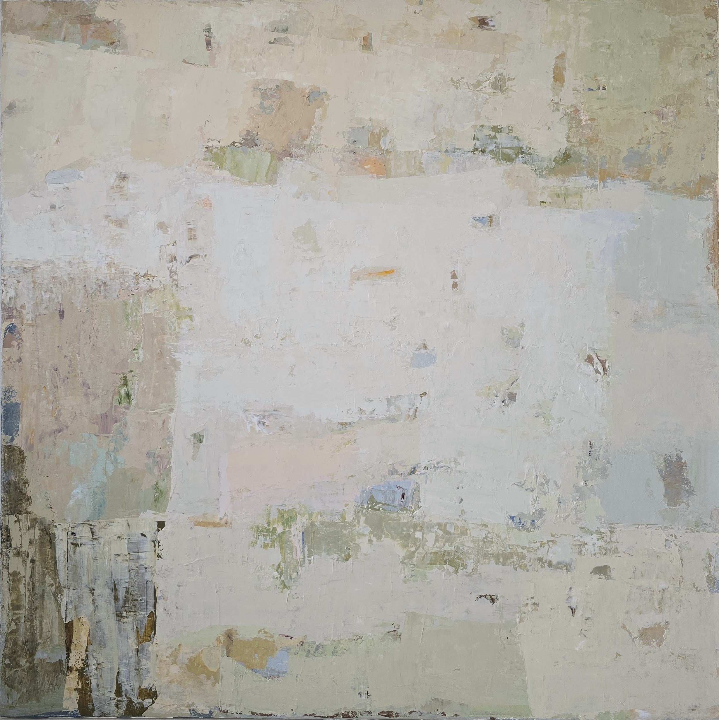 Abstaktus paveikslas - Spring series No 4. 100x100 cm