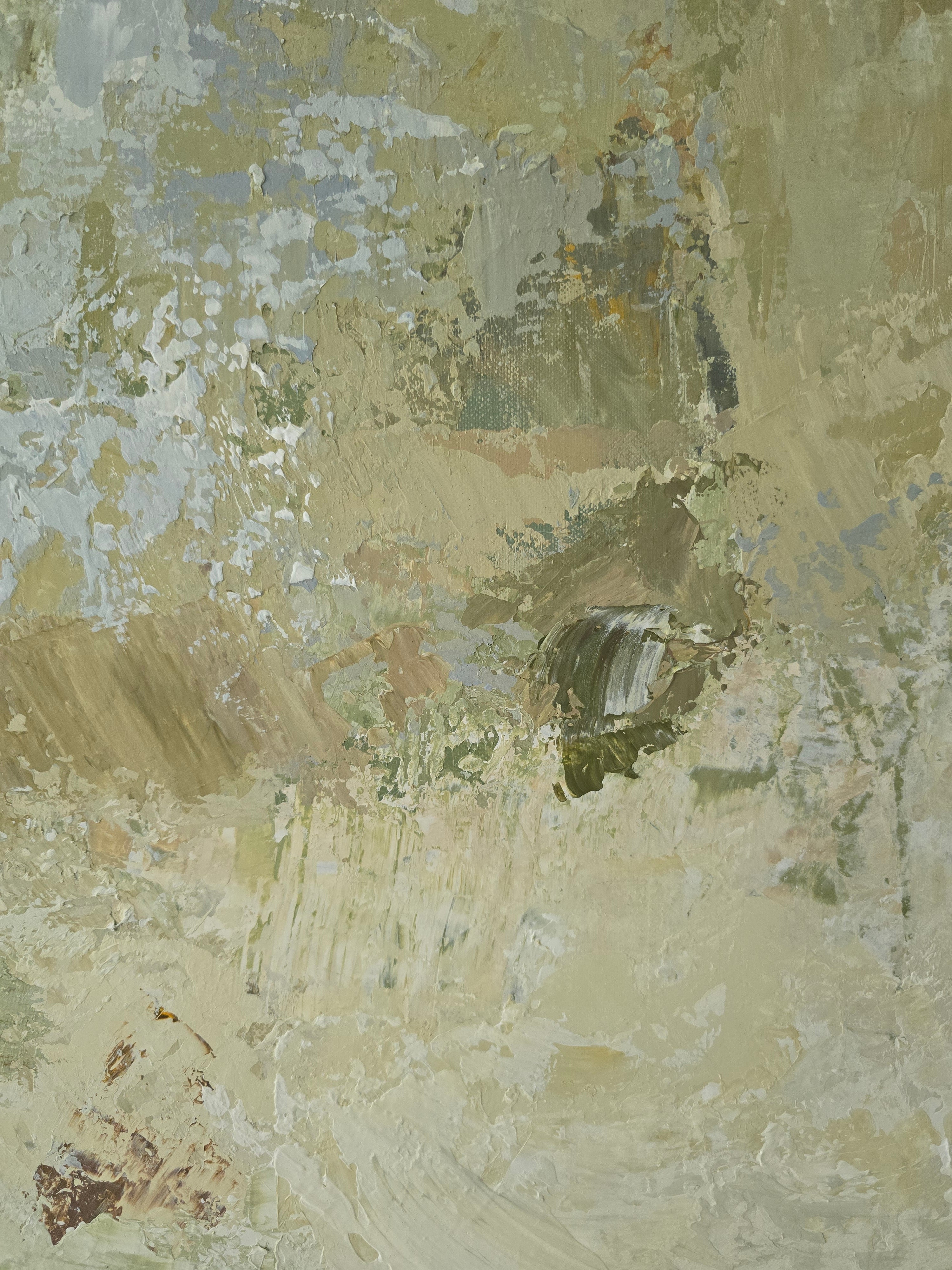 Extra Large Abstract Painting - Above Lithuanian Lakes 250x150 cm