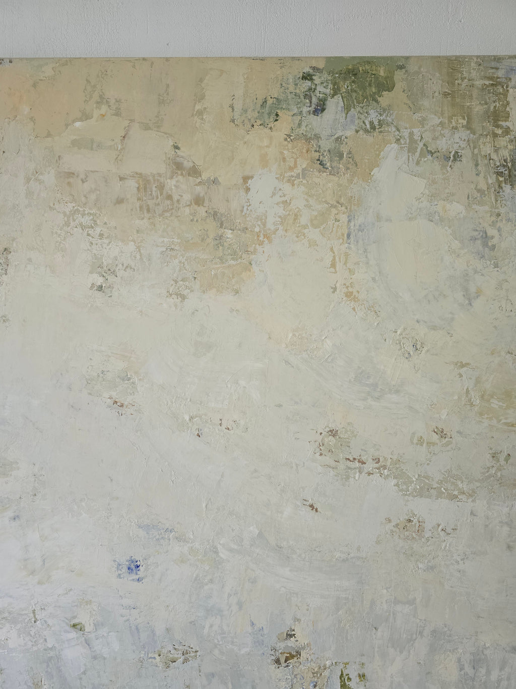 Extra Large Abstract Painting - Above Lithuanian Lakes 250x150 cm
