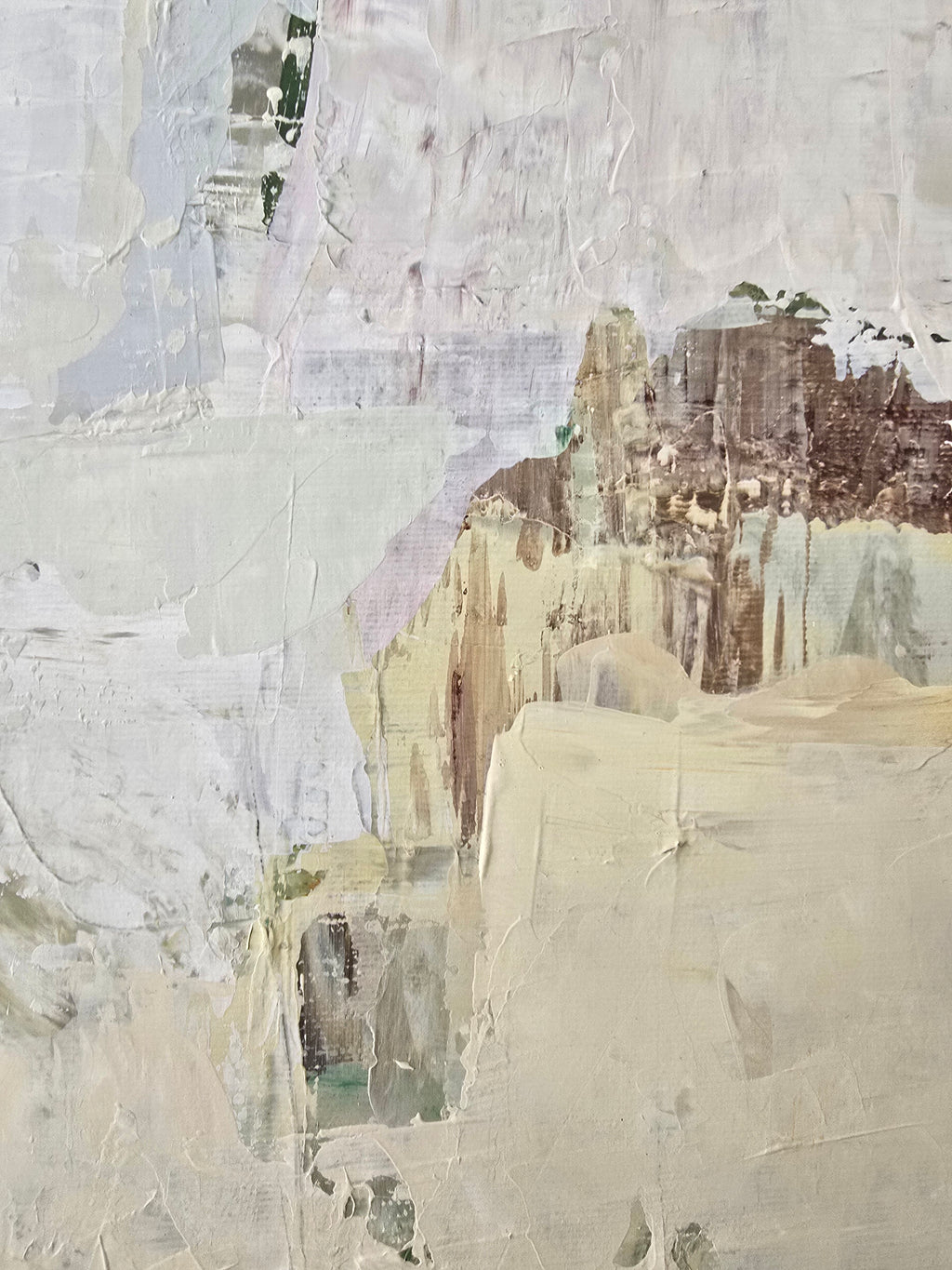 Original Abstract Painting - Summer Series No1. 90x90 cm