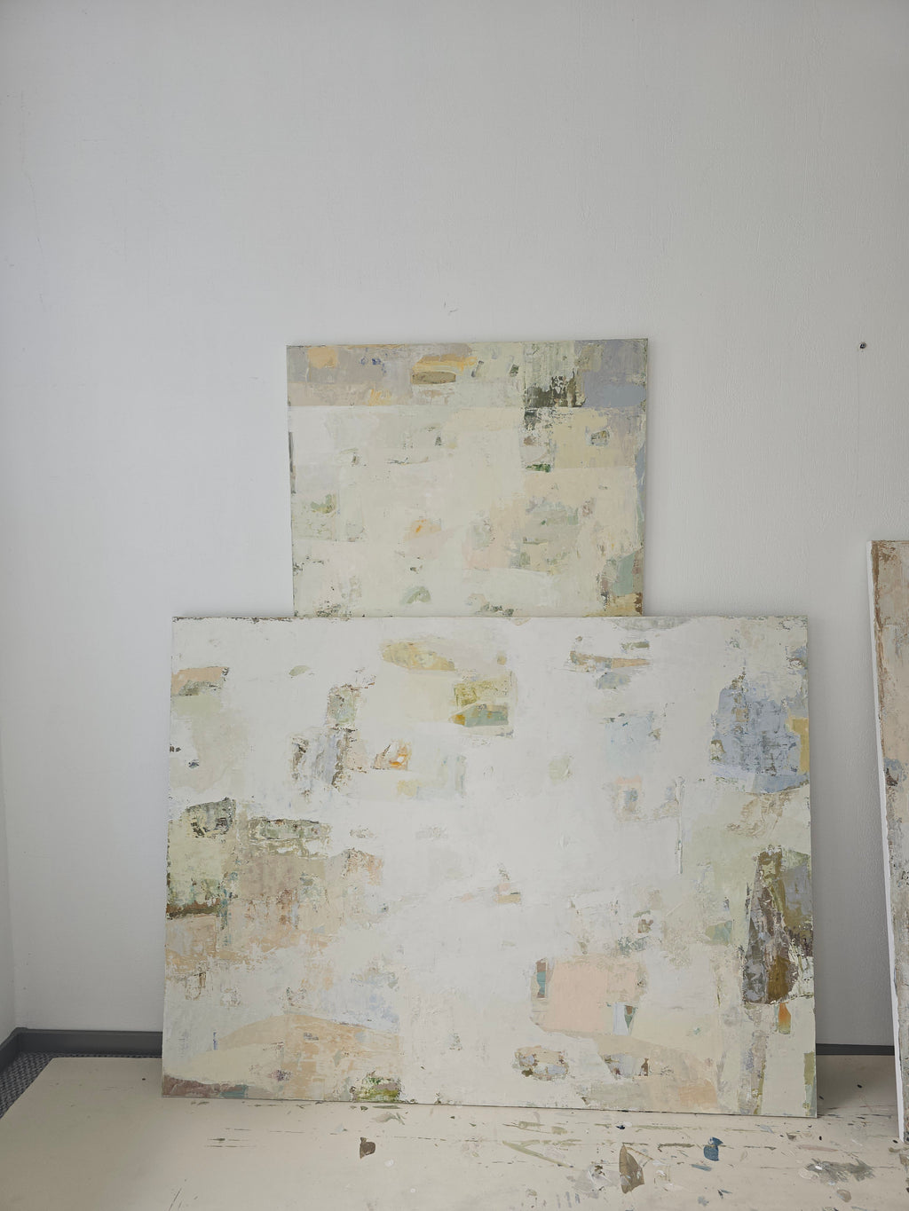 Large-scale original abstract painting - Summer Series No 5. 160x120 cm