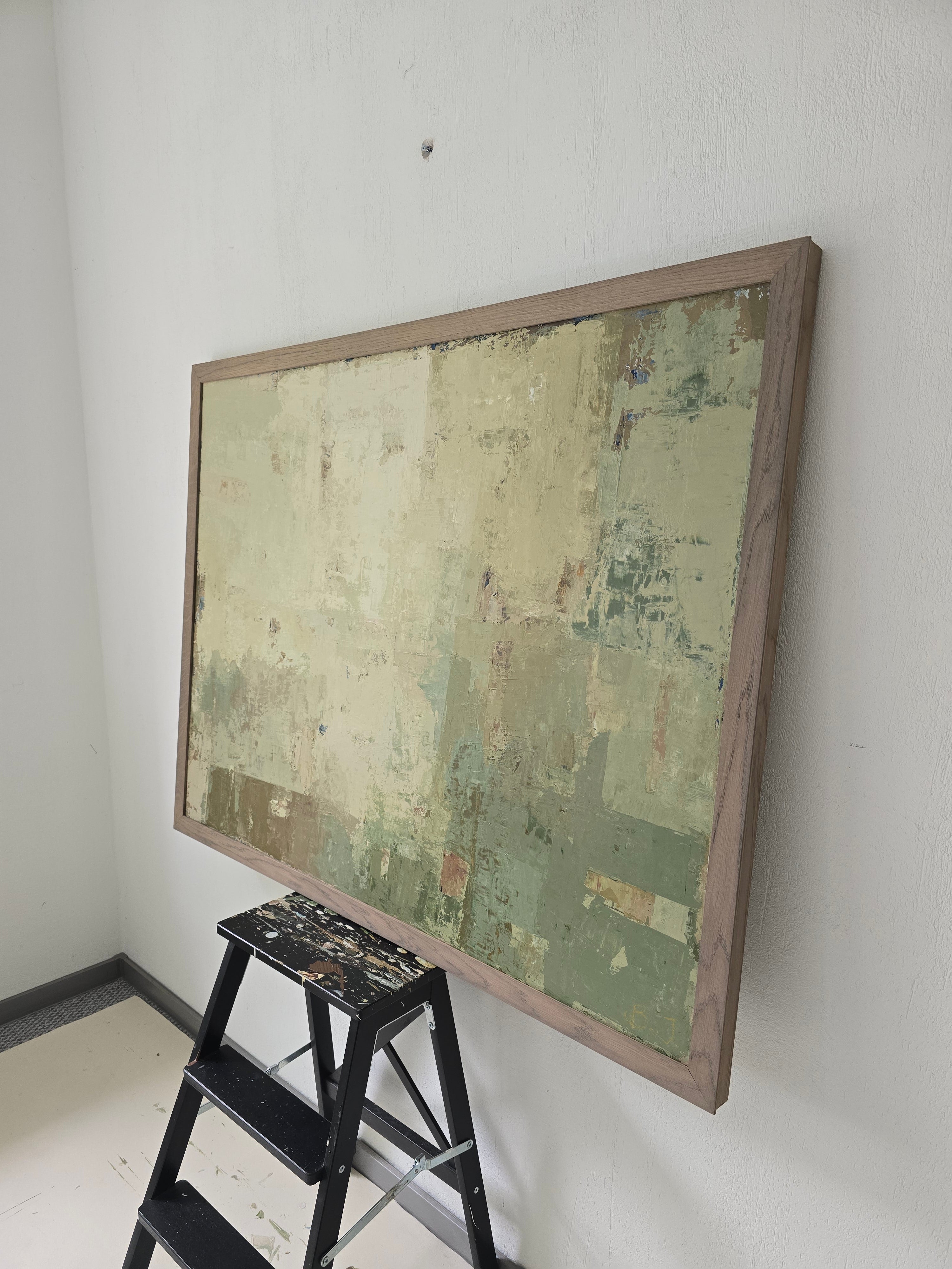 Abstraktus paveikslas - „Spring series No1“. 127×106 cm