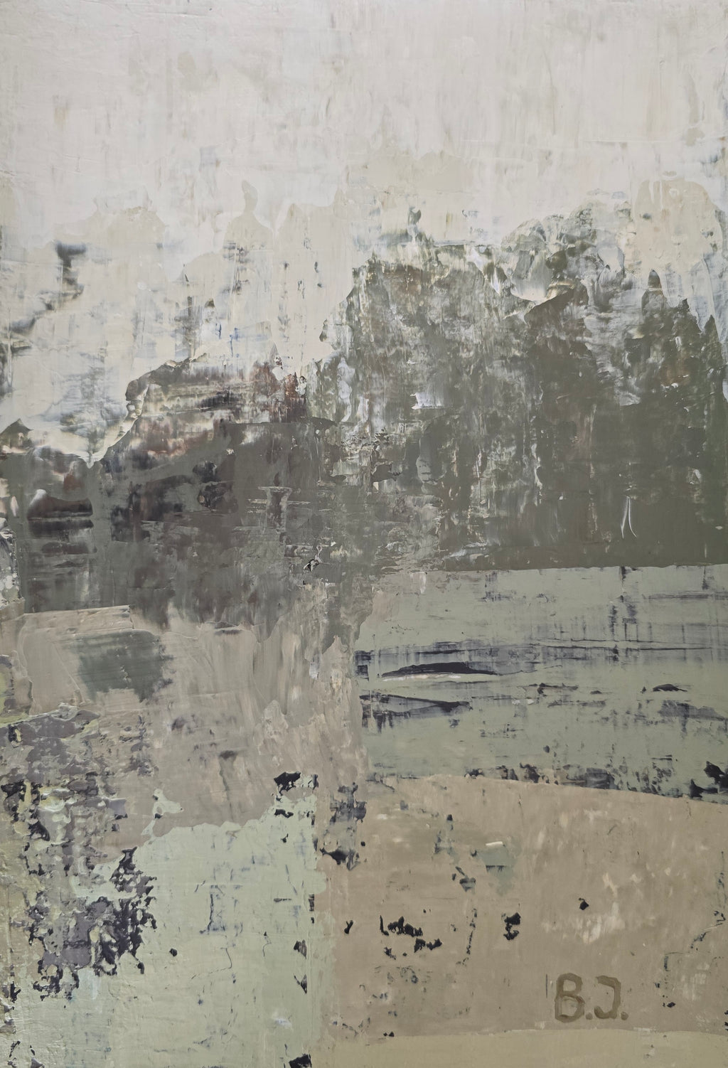 Original painting - First Frost. 31×42,5 cm