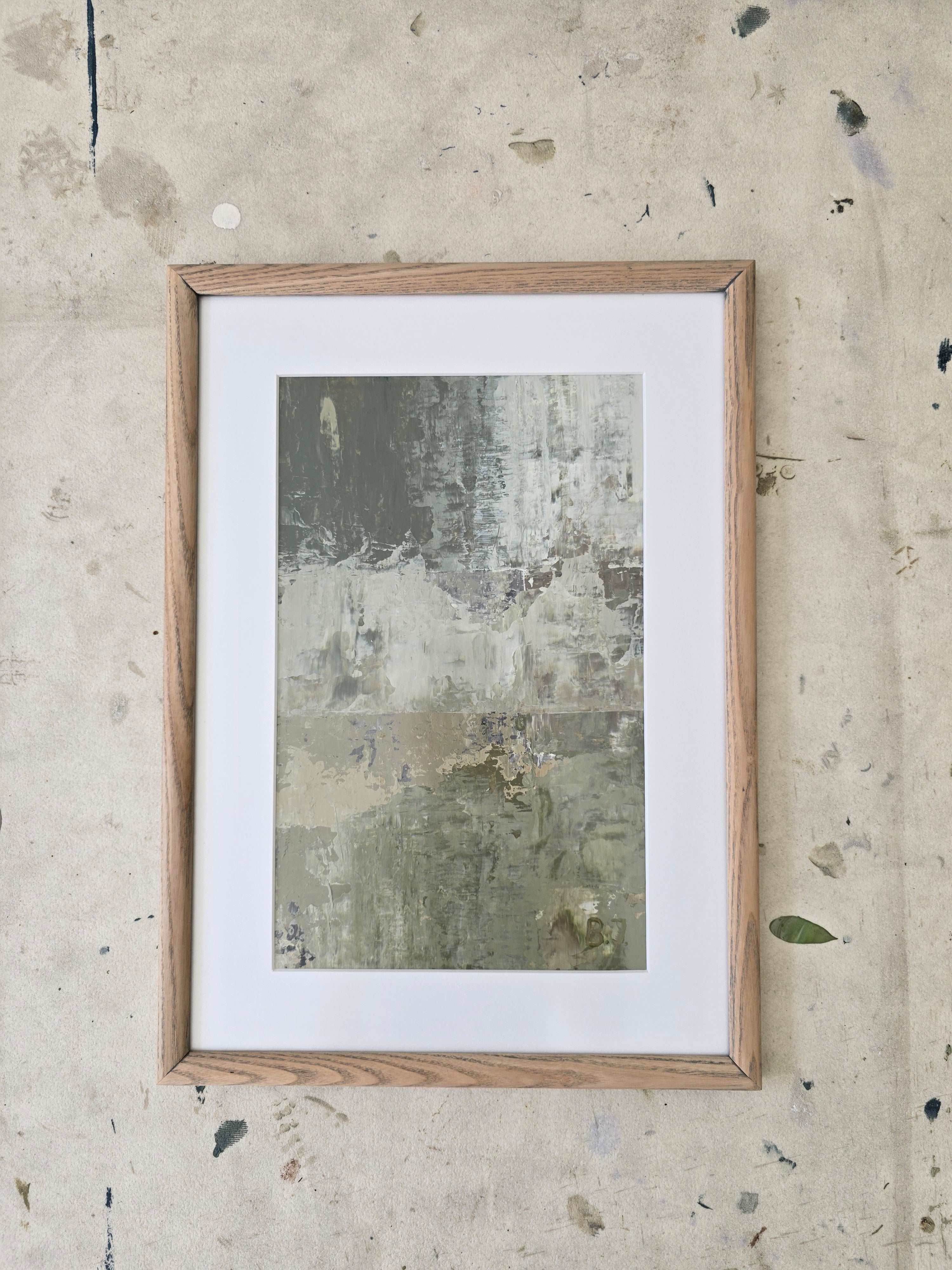 Original painting - Forestside. 31x42,5 cm