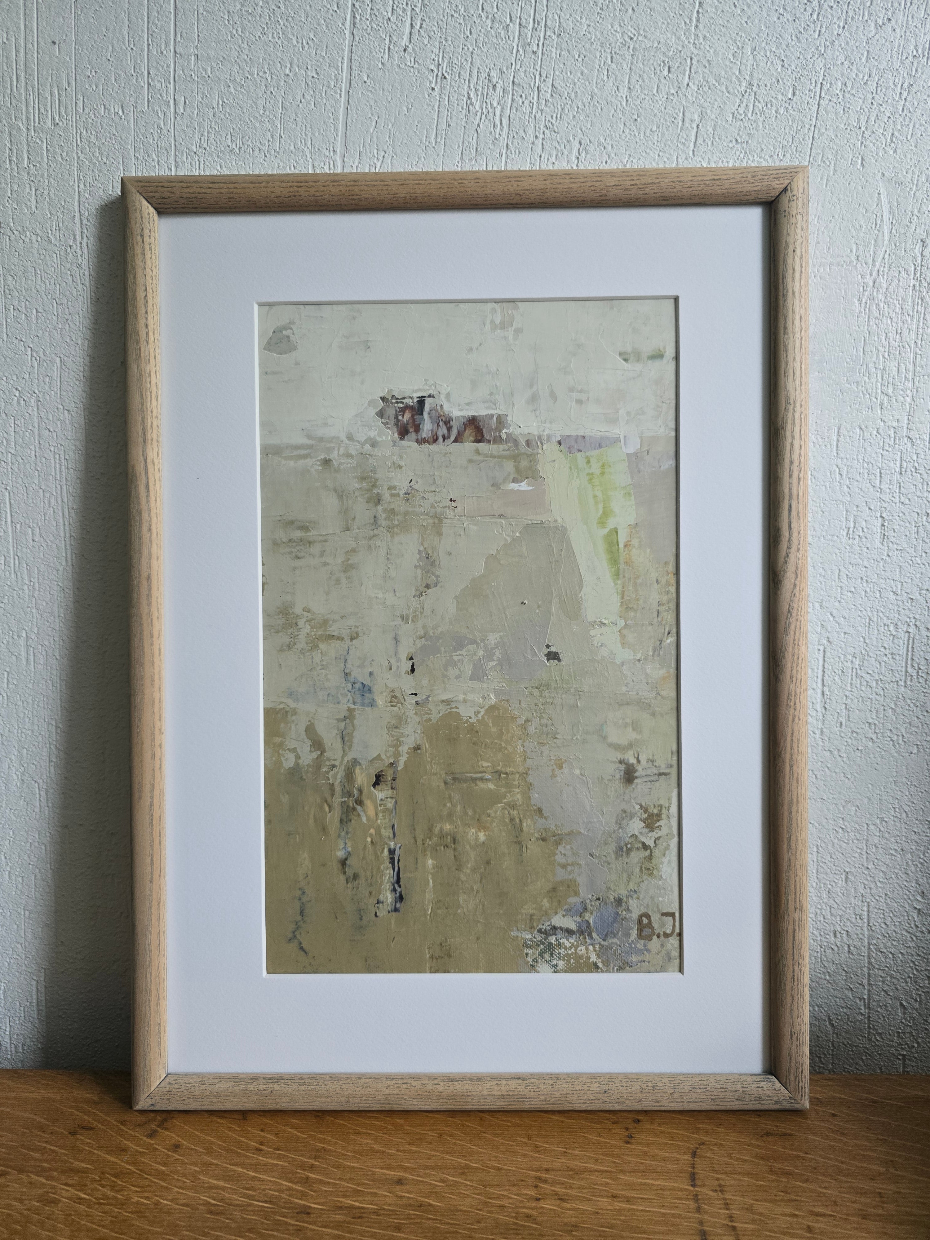 Original painting - Bear Field. 31x42,5 cm