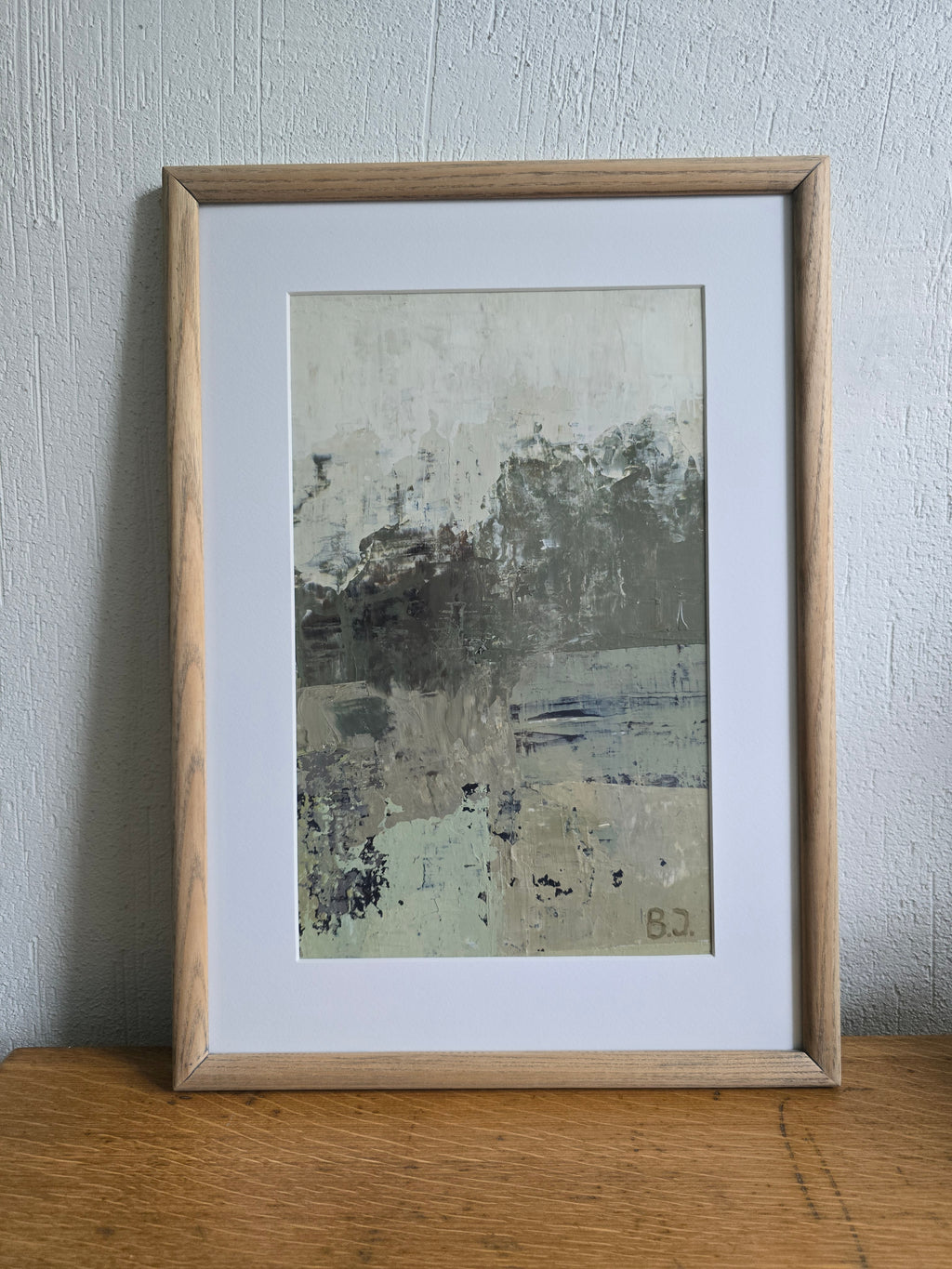 Original painting - First Frost. 31×42,5 cm