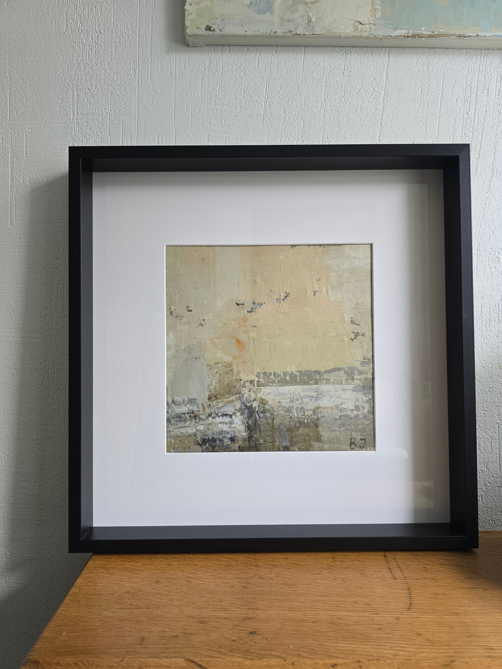 Original painting - Amber Fields. 50x50 cm