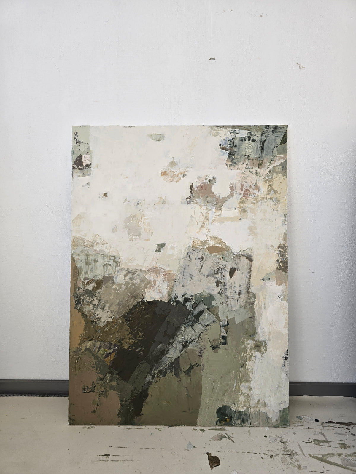 Original Abstract Painting - Last Harvest. 110x80 cm