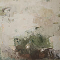 Didelis originalus paveikslas – Green Before the Quiet. 120x120 cm