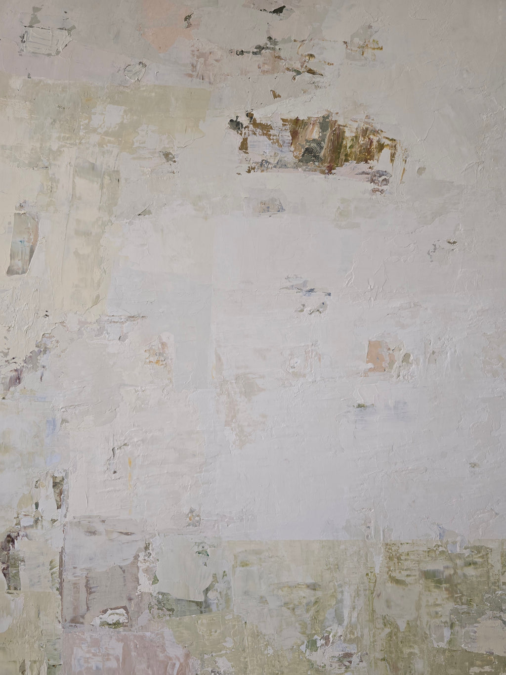 Fragment of an abstract painting and textured surface.