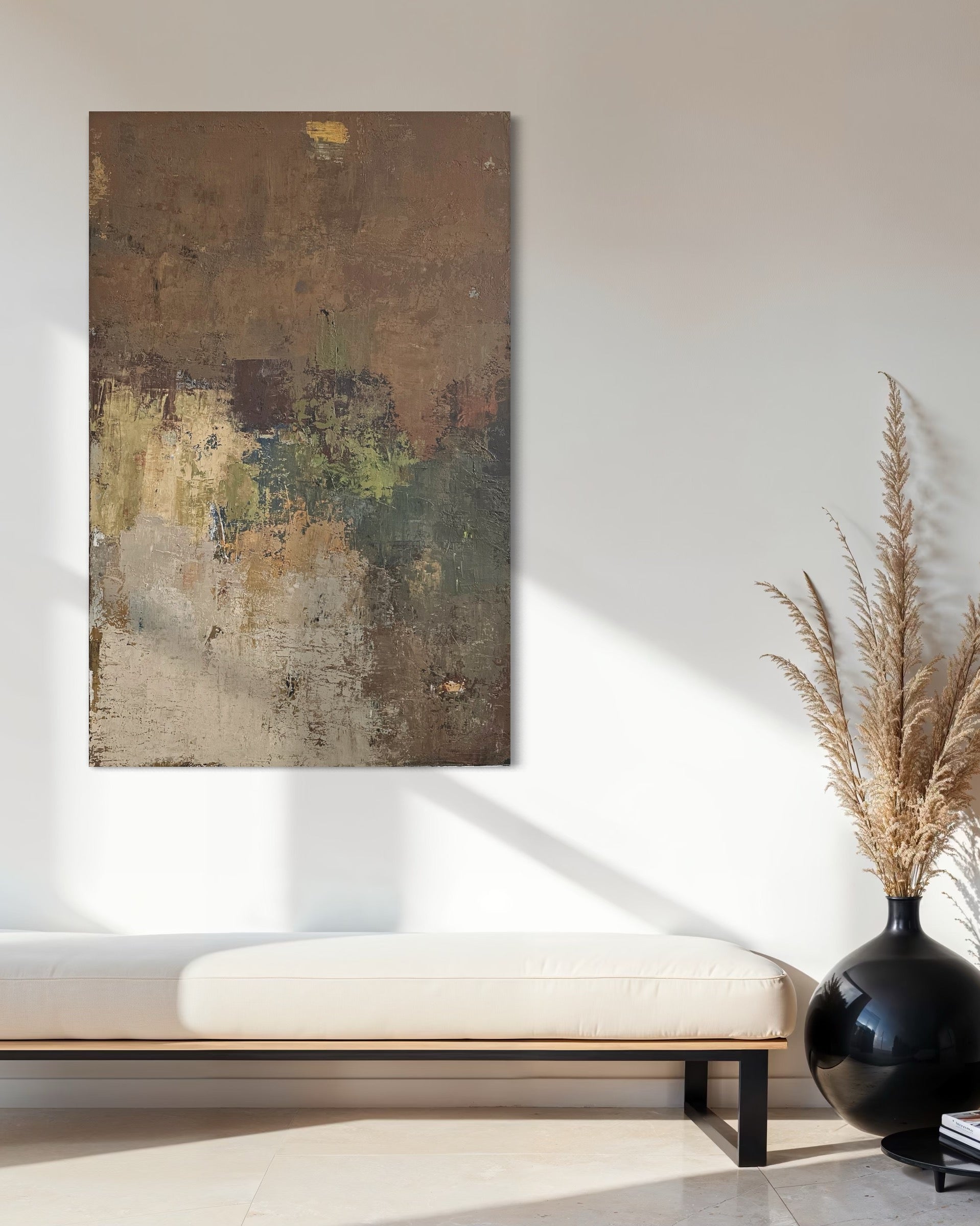 Amber Underfoot. 140x90 cm