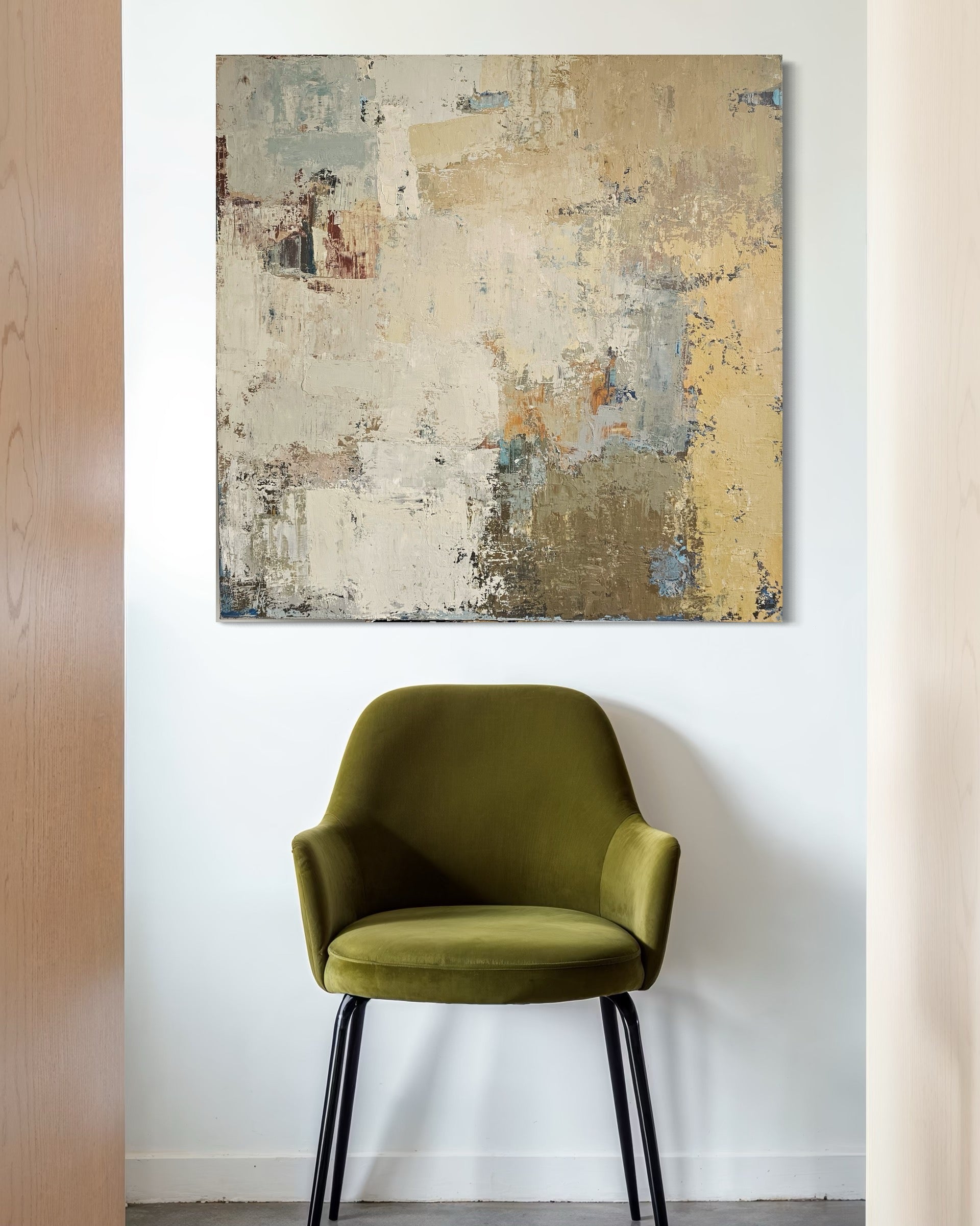 Red Sea Mountains. 100x100 cm