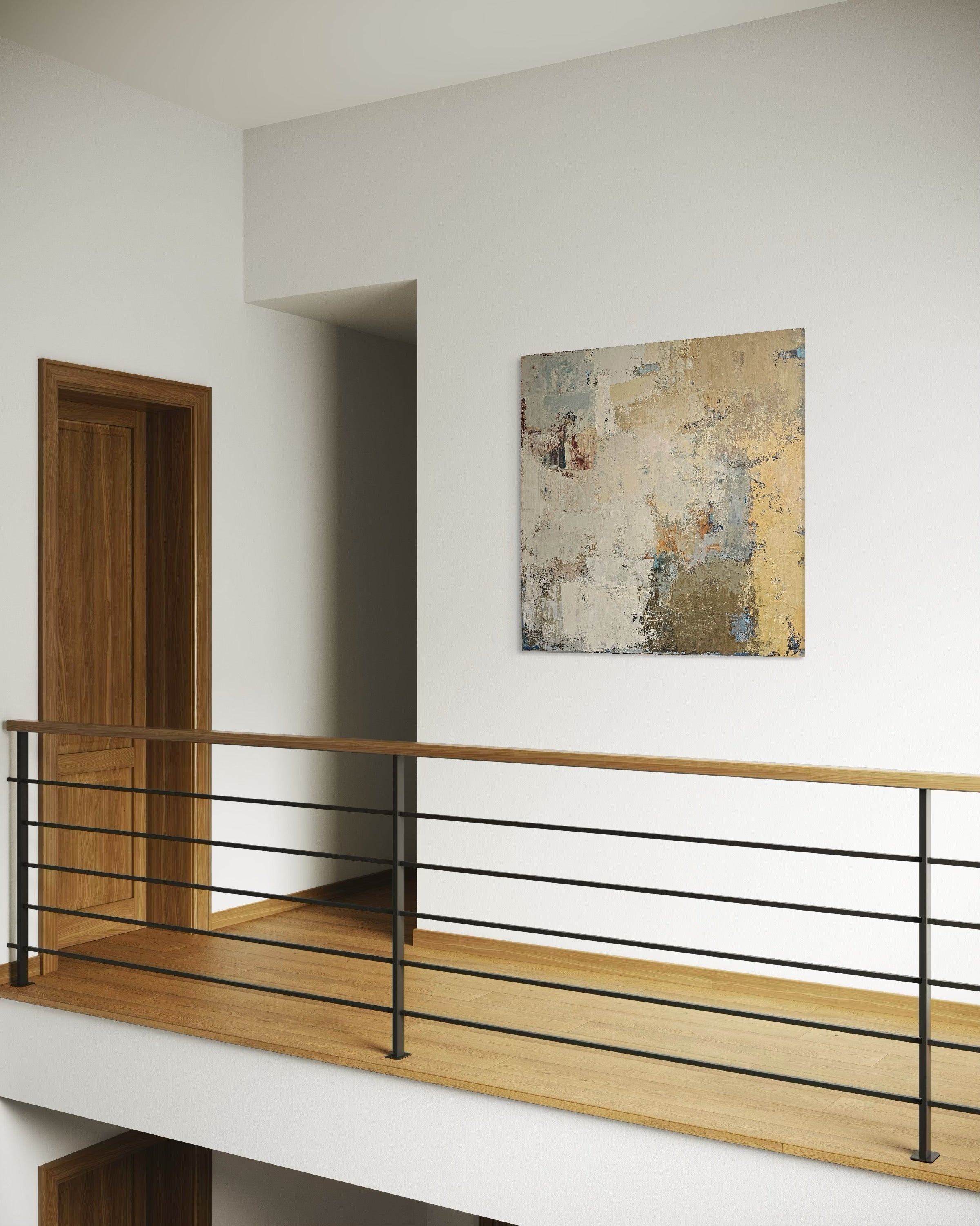 Red Sea Mountains. 100x100 cm