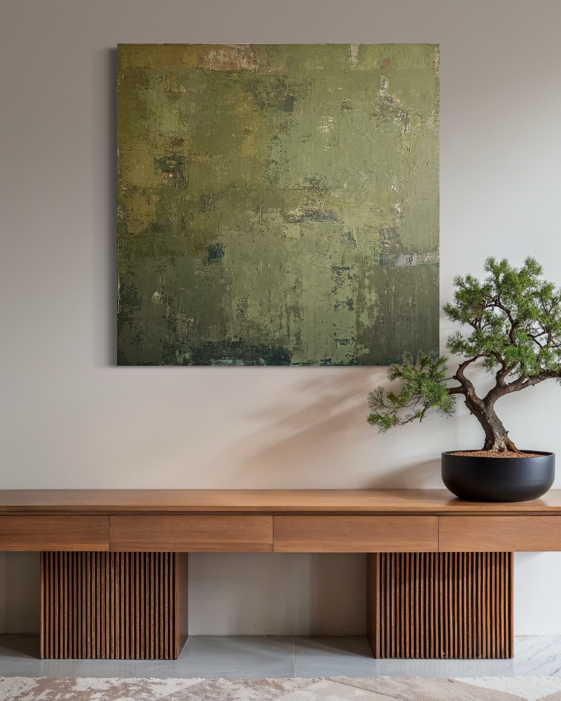 Living in Tropics. Ubud. 110x110 cm