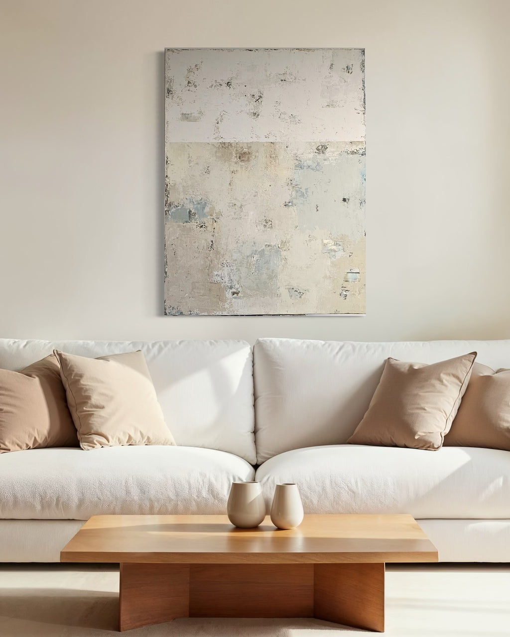 Abstract painting - Beyond Horizon. 120x90 cm