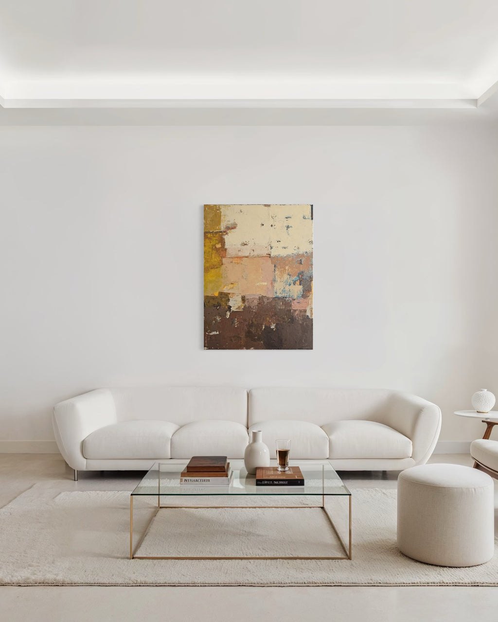 abstract painting minimalist interior wall art BIRUTE STUDIO