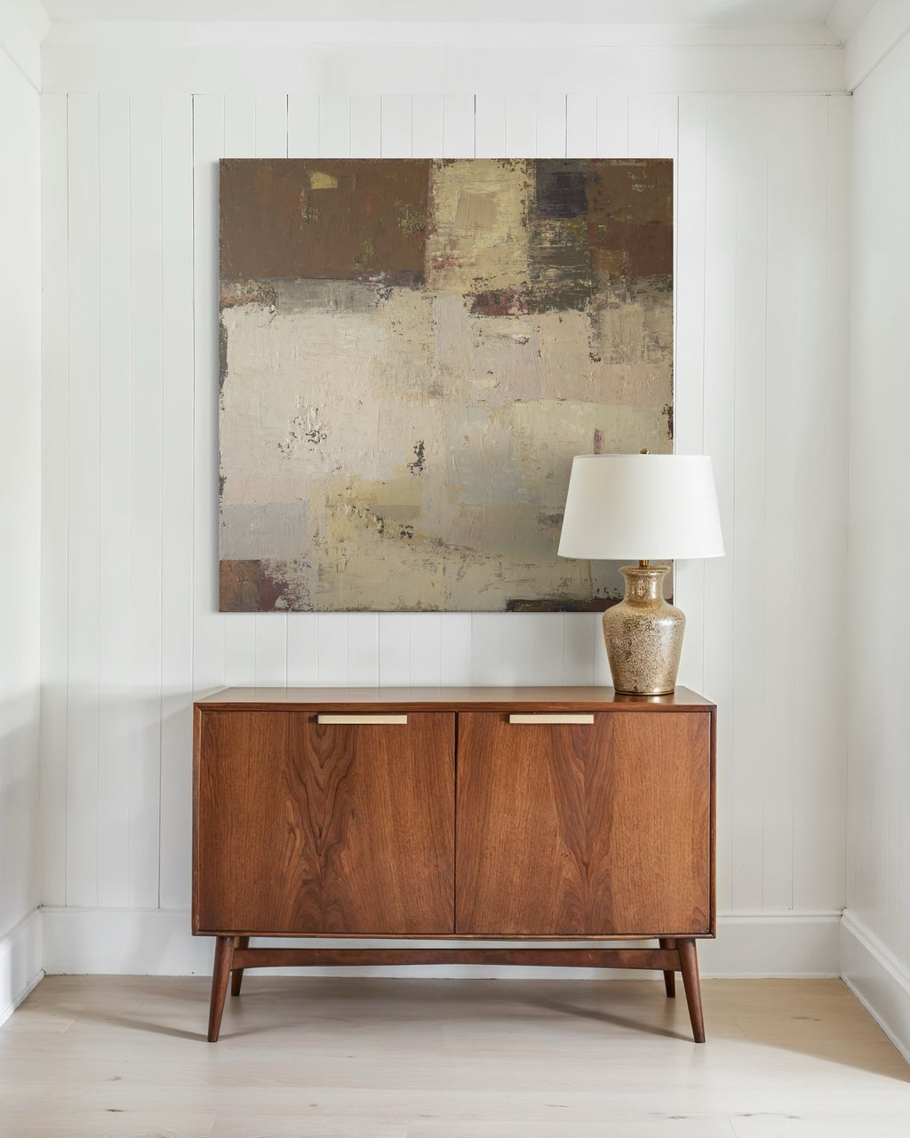 Resting Fields. 130x130 cm