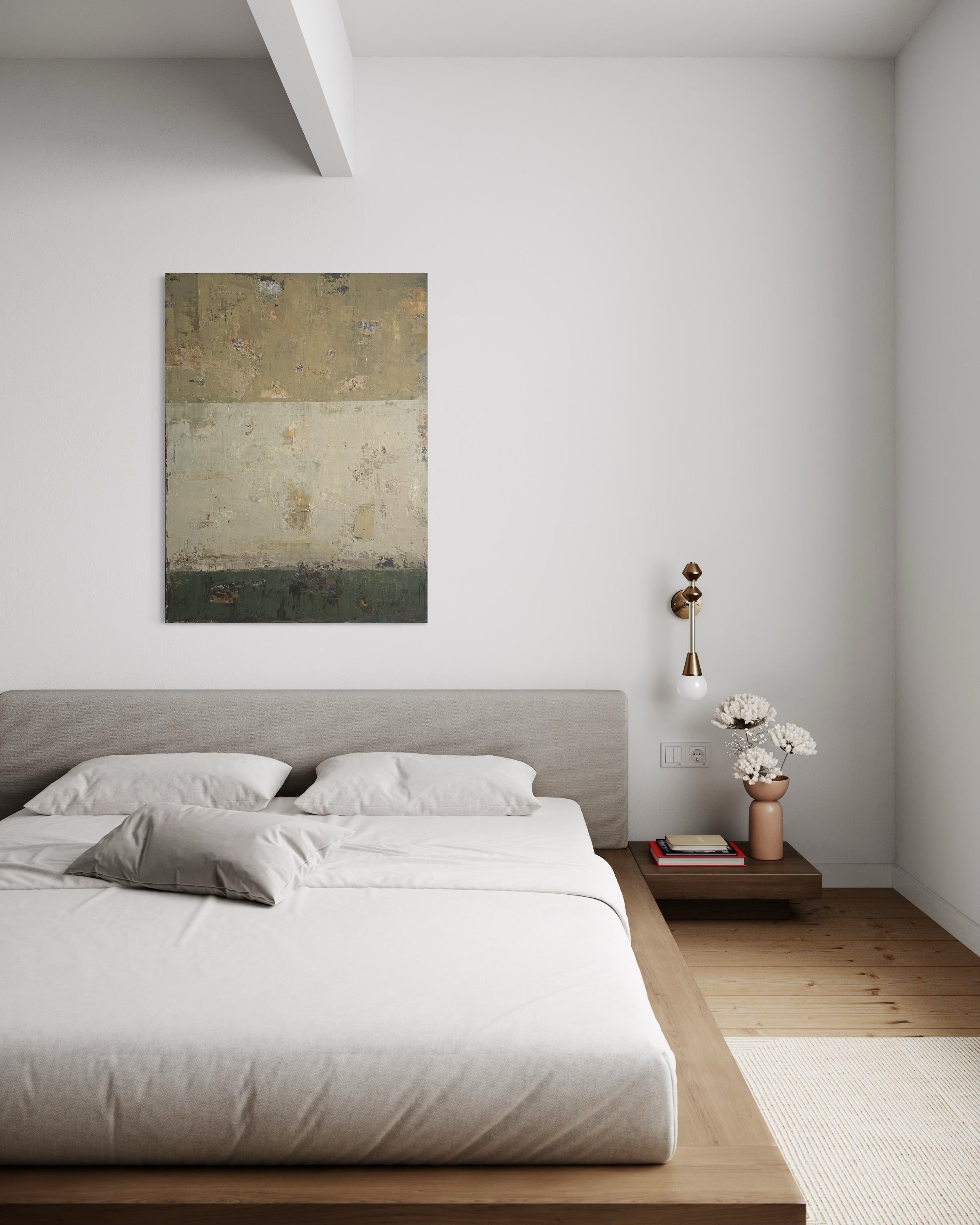 Pine Forest in Autumn. 120x90 cm